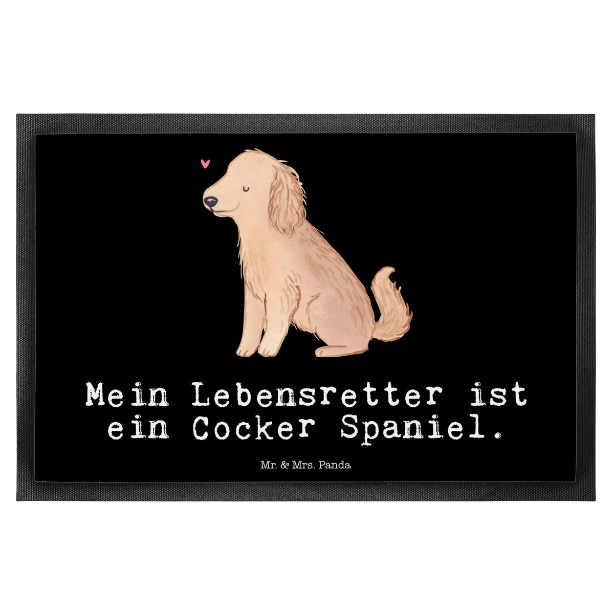 Fußmatte Cocker Spaniel Lebensretter abstreifer, außenmatte, Schmutzfangmatte, matte haustür, Eingangsteppich, Fussmatte, flurmatte, teppichmatte, Abtreter, Schmutzfangteppich, Sauberlaufmatte, Fußabstreifer, Gummimatte, Türmatte, Eingangsmatte, Outdoor-Matte, Haustürmatte, Bodenvorleger, Schmutzmatte, Fußabtreter, Vorleger, Abtretmatte, Schuhabstreifer, Gummi-Fußmatte, bodenmatte, Schmutzfänger, hausmatte, Türvorleger, fußmatte, Hunderasse, Rassehund, Hundebesitzer, Tierfreund, Welpe, Hund, Schenken, Geschenk, Cocker Spaniel, Englische Cockerspaniel