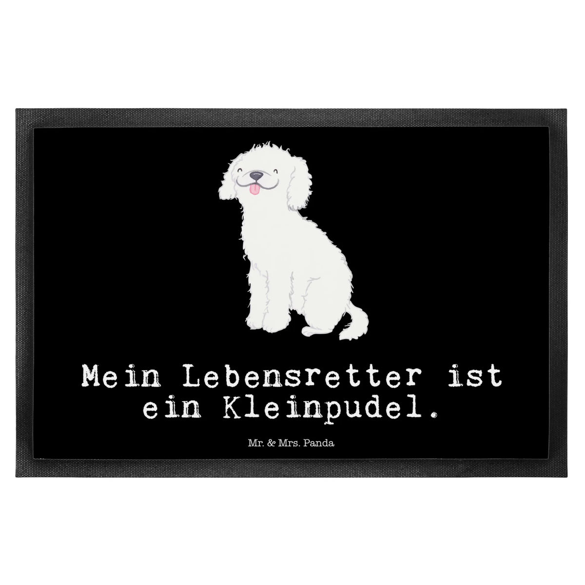 Fußmatte Kleinpudel Lebensretter flurmatte, Schmutzfangteppich, Gummimatte, Fußabstreifer, Fußabtreter, abstreifer, matte haustür, Eingangsmatte, Sauberlaufmatte, Schmutzfangmatte, Outdoor-Matte, teppichmatte, Haustürmatte, Eingangsteppich, Bodenvorleger, hausmatte, Vorleger, Türvorleger, bodenmatte, Schmutzfänger, Abtreter, Fussmatte, Türmatte, außenmatte, fußmatte, Schuhabstreifer, Schmutzmatte, Gummi-Fußmatte, Abtretmatte, Hunderasse, Rassehund, Hundebesitzer, Tierfreund, Welpe, Hund, Schenken, Geschenk, Kleinpudel, Pudel