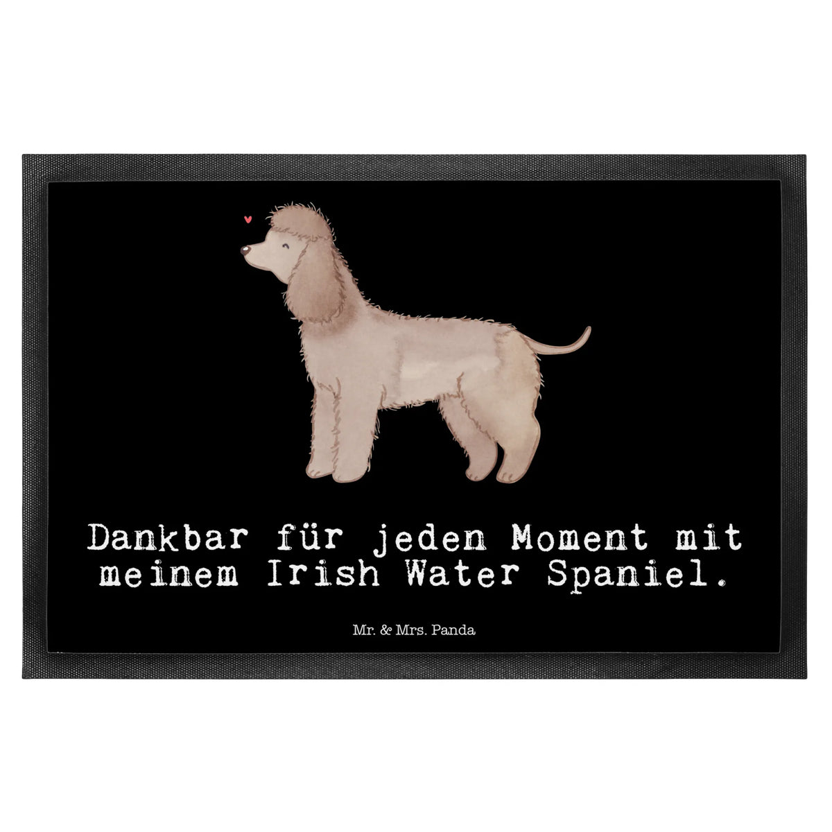 Fußmatte Irish Water Spaniel Moment Schmutzfangteppich, Outdoor-Matte, flurmatte, matte haustür, fußmatte, abstreifer, Eingangsmatte, Türmatte, bodenmatte, Eingangsteppich, Fußabstreifer, Fussmatte, Schmutzfangmatte, Türvorleger, Sauberlaufmatte, Fußabtreter, Haustürmatte, Bodenvorleger, Abtreter, Schuhabstreifer, Gummi-Fußmatte, außenmatte, Vorleger, Gummimatte, Schmutzfänger, hausmatte, Abtretmatte, Schmutzmatte, teppichmatte, Hunderasse, Rassehund, Hundebesitzer, Tierfreund, Welpe, Hund, Schenken, Geschenk, Jagdhund, Irish Water Spaniel