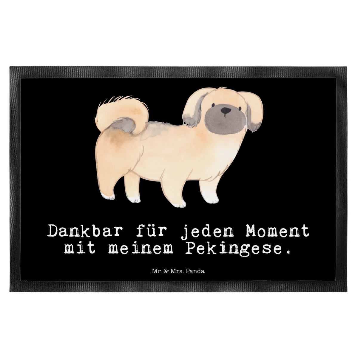 Fußmatte Pekingese Moment Schmutzfangmatte, Fussmatte, abstreifer, Vorleger, Haustürmatte, hausmatte, Türvorleger, Fußabstreifer, Fußabtreter, Schmutzfänger, Schuhabstreifer, Abtreter, Bodenvorleger, teppichmatte, Eingangsteppich, Schmutzfangteppich, Gummimatte, bodenmatte, Eingangsmatte, Outdoor-Matte, fußmatte, außenmatte, Abtretmatte, Schmutzmatte, matte haustür, Gummi-Fußmatte, Sauberlaufmatte, Türmatte, flurmatte, Hunderasse, Rassehund, Hundebesitzer, Tierfreund, Welpe, Hund, Schenken, Geschenk, Pekingese, Peking-Palasthund, Pekinese