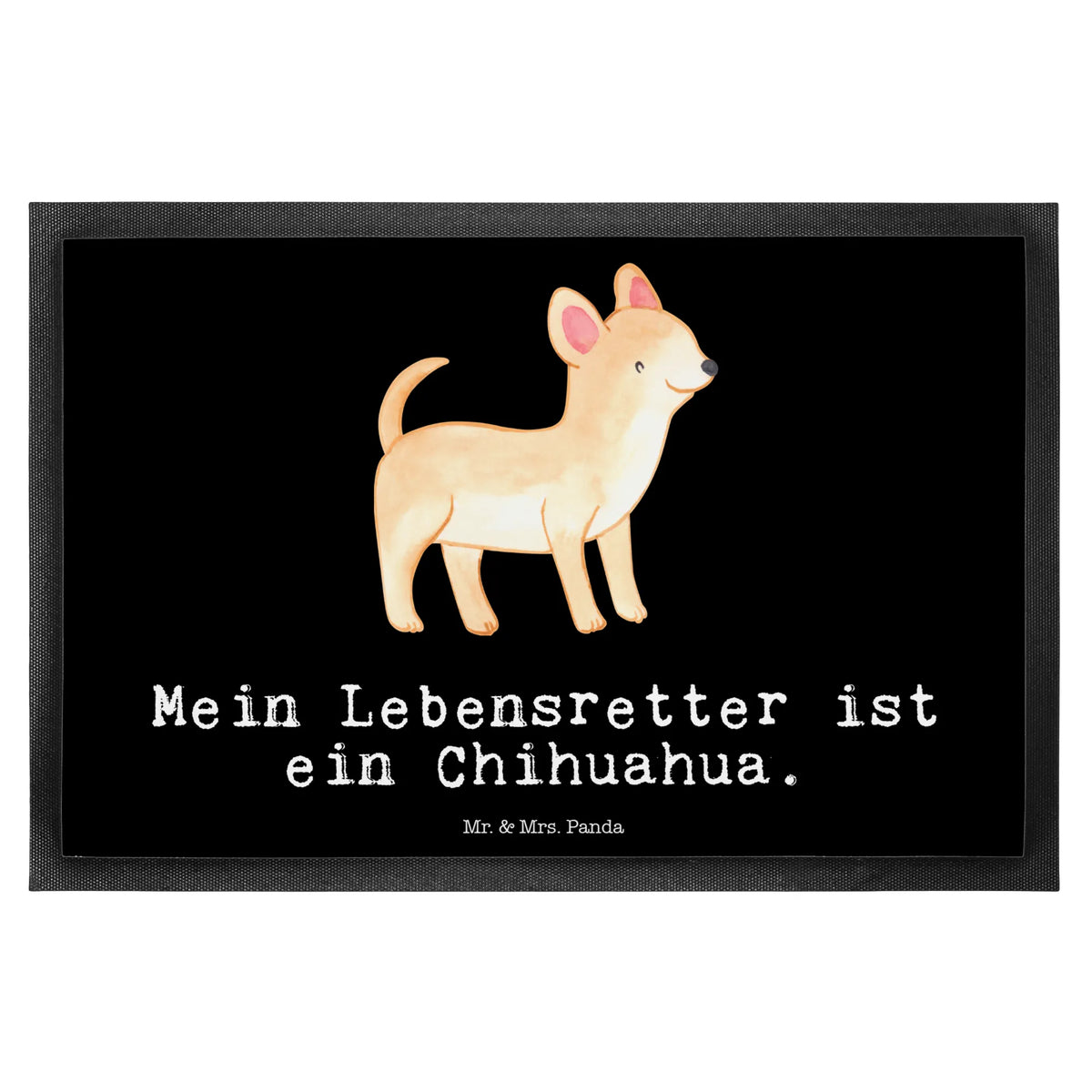 Fußmatte Chihuahua Lebensretter Vorleger, Sauberlaufmatte, Fußabstreifer, außenmatte, Abtretmatte, Schmutzfangteppich, fußmatte, Schmutzmatte, Bodenvorleger, Abtreter, Eingangsteppich, Fussmatte, Gummimatte, teppichmatte, bodenmatte, Gummi-Fußmatte, flurmatte, Eingangsmatte, matte haustür, abstreifer, Schmutzfänger, Türmatte, Schmutzfangmatte, Türvorleger, Outdoor-Matte, hausmatte, Fußabtreter, Haustürmatte, Schuhabstreifer, Hunderasse, Rassehund, Hundebesitzer, Tierfreund, Welpe, Hund, Schenken, Geschenk, Chihuahua