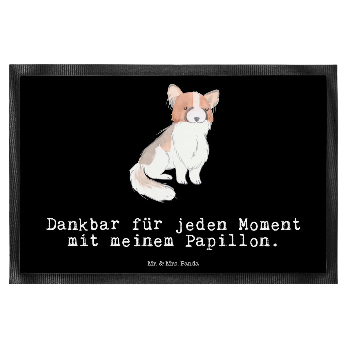 Fußmatte Papillon Moment Fußabstreifer, abstreifer, Eingangsteppich, Schmutzfangteppich, matte haustür, Eingangsmatte, Gummi-Fußmatte, Türmatte, Fußabtreter, Türvorleger, fußmatte, Gummimatte, Haustürmatte, Abtretmatte, hausmatte, flurmatte, Sauberlaufmatte, Schmutzfänger, teppichmatte, außenmatte, Fussmatte, Schmutzmatte, bodenmatte, Bodenvorleger, Schmutzfangmatte, Schuhabstreifer, Abtreter, Outdoor-Matte, Vorleger, Hunderasse, Rassehund, Hundebesitzer, Tierfreund, Welpe, Hund, Schenken, Geschenk, Papillon, Kontinentaler Zwergspaniel