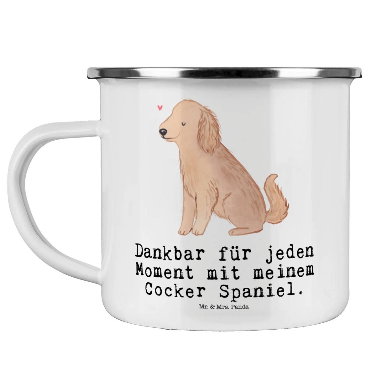 Camping Emaille Tasse Cocker Spaniel Moment Emaille Tasse, emaillebecher, Reisebecher, Tasse Emaille, blechbecher, Emaille Becher, Campingtasse, Kaffeepott, reisetasse, wandertasse, Teebecher, Campingbecher, metallbecher, wanderbecher, Haferl, Motivtasse, Blechtasse, Teetasse, Outdoor Tasse, Pott, Outdoor Becher, outdoortasse, Emailletasse, becher emaille, Geschenk, Schenken, Hund, Hunderasse, Rassehund, Hundebesitzer, Tierfreund, Welpe, Cocker Spaniel, Englische Cockerspaniel