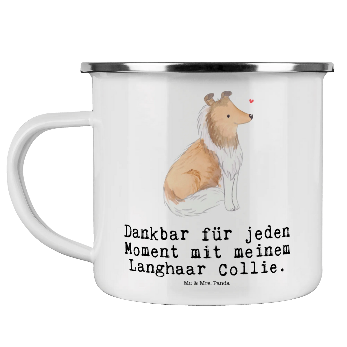 Camping Emaille Tasse Langhaar Collie Moment Emailletasse, wandertasse, Emaille Tasse, Teebecher, Motivtasse, Campingtasse, blechbecher, wanderbecher, Outdoor Tasse, Pott, Emaille Becher, Kaffeepott, emaillebecher, becher emaille, metallbecher, outdoortasse, Blechtasse, Tasse Emaille, reisetasse, Reisebecher, Haferl, Campingbecher, Outdoor Becher, Teetasse, Geschenk, Schenken, Hund, Hunderasse, Rassehund, Hundebesitzer, Tierfreund, Welpe, Langhaar Collie, Britischer Hütehund