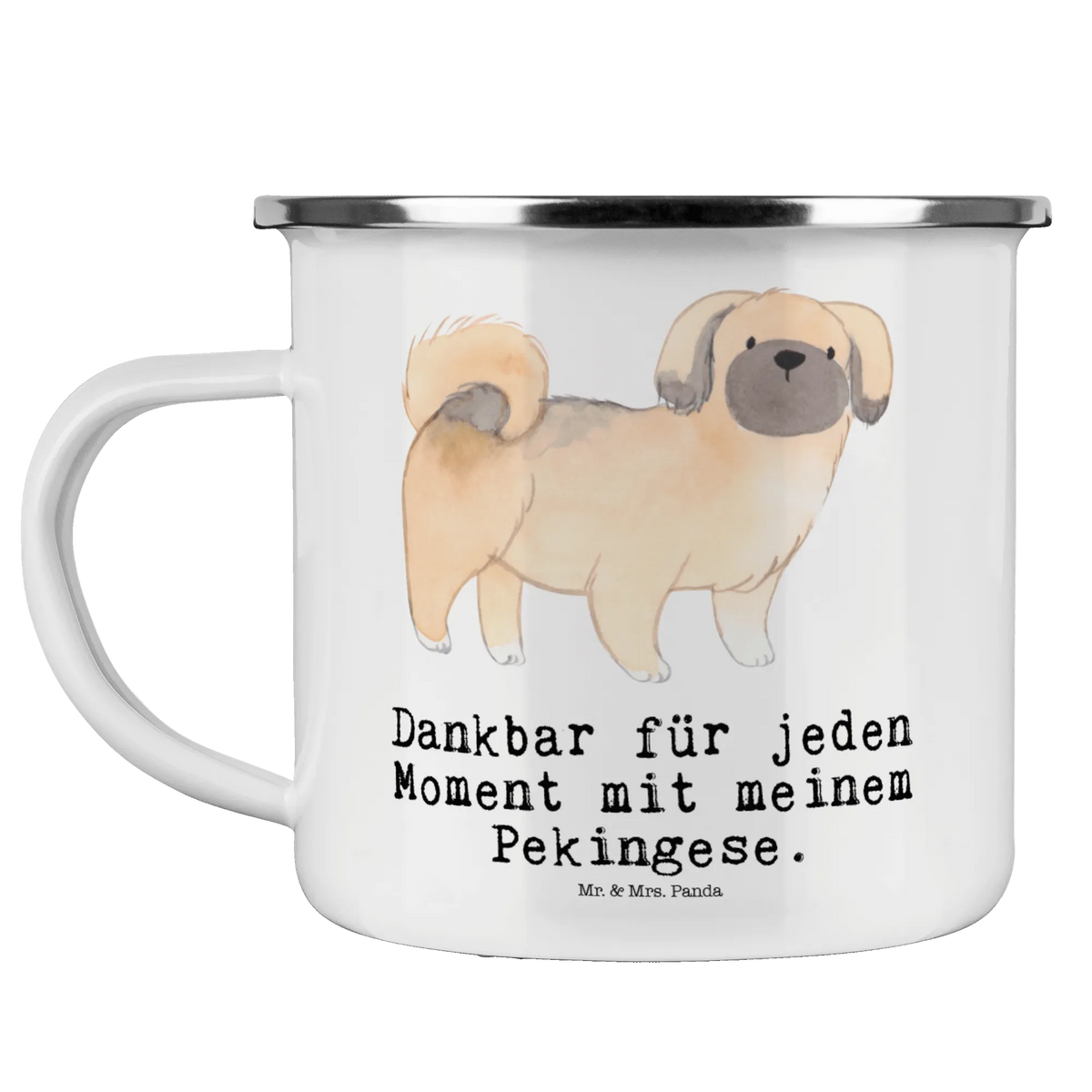 Camping Emaille Tasse Pekingese Moment Campingbecher, Blechtasse, wandertasse, Emaille Becher, blechbecher, Kaffeepott, Tasse Emaille, wanderbecher, reisetasse, Campingtasse, Outdoor Becher, outdoortasse, Pott, metallbecher, Reisebecher, emaillebecher, Teetasse, Teebecher, Motivtasse, Emailletasse, Emaille Tasse, becher emaille, Outdoor Tasse, Haferl, Geschenk, Schenken, Hund, Hunderasse, Rassehund, Hundebesitzer, Tierfreund, Welpe, Pekingese, Peking-Palasthund, Pekinese