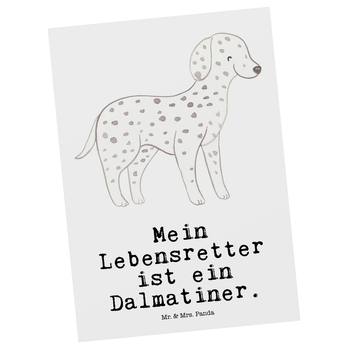 Postkarte Dalmatiner Lebensretter bildkarte, kunstkarte, Fotokarte, Ansichtskarten, Designkarte, Kunstkarten, spruchkarte, Ansichtskarte, einzelkarte, Postkarte, Motivkarte, Grußkarte, Postkarten, Schenken, Hunderasse, Rassehund, Geschenk, Hundebesitzer, Tierfreund, Welpe, Hund, Dalmatiner, Dalmatinac