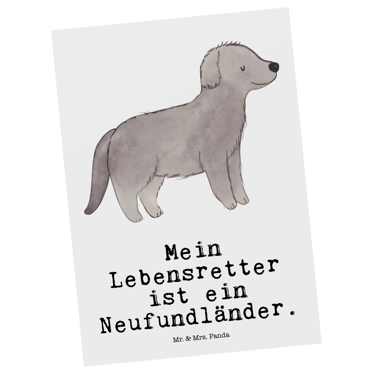 Postkarte Neufundländer Lebensretter Motivkarte, Ansichtskarten, Ansichtskarte, Postkarten, kunstkarte, einzelkarte, bildkarte, spruchkarte, Kunstkarten, Fotokarte, Postkarte, Designkarte, Grußkarte, Schenken, Hunderasse, Rassehund, Geschenk, Hundebesitzer, Tierfreund, Welpe, Hund, Neufundländer, Newfoundland