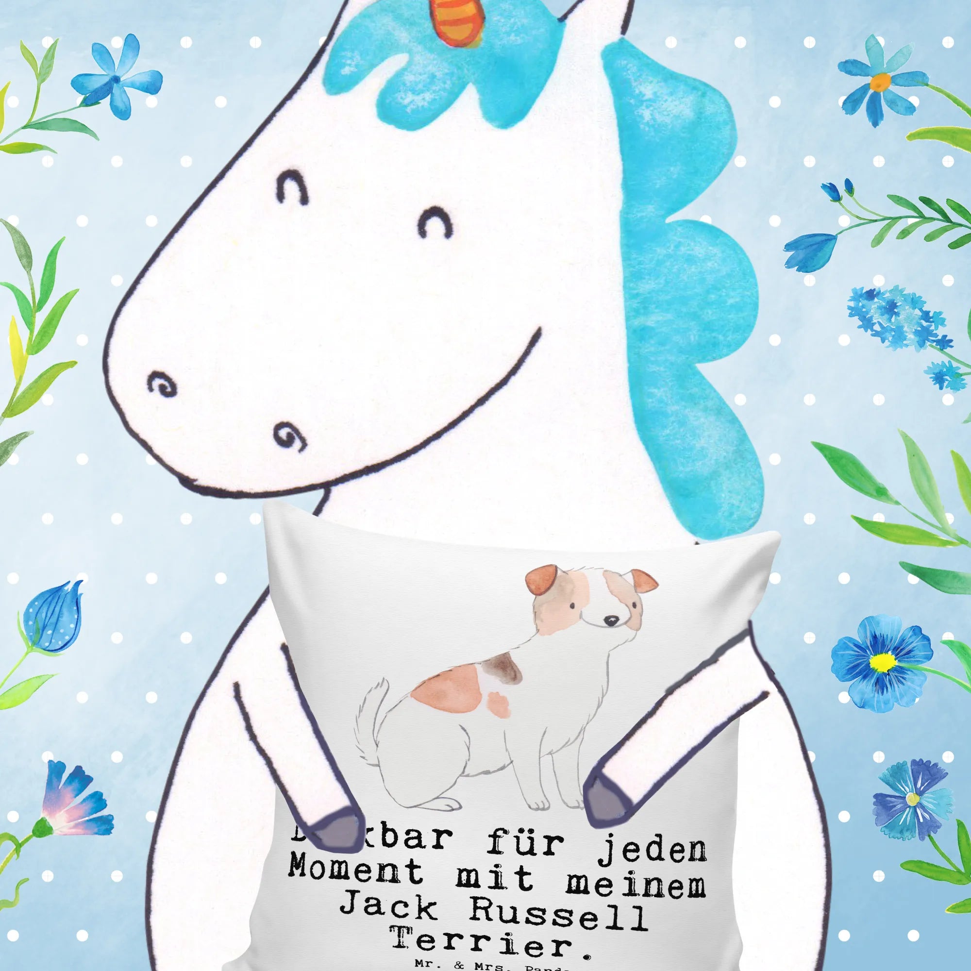 Cushion Jack Russell Terrier Moment gift, animal lover, giving, dog breed, purebred dog, dog owner, puppy