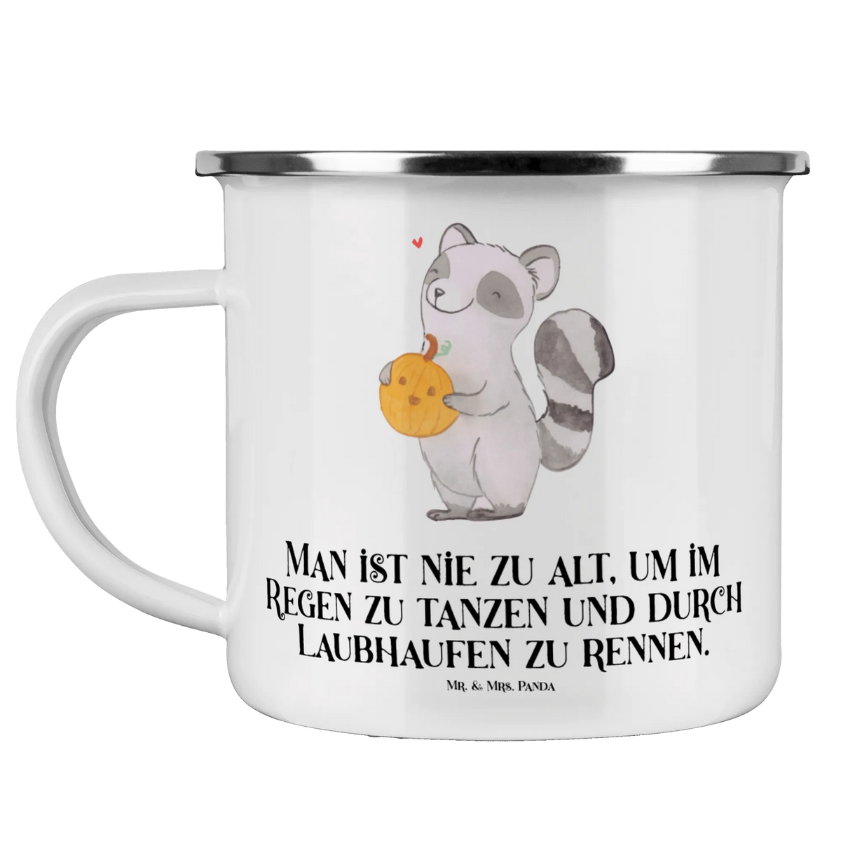 Camping Emaille Tasse Waschbär Kürbis Emaille Tasse, Emaille Becher, wanderbecher, Teebecher, Campingtasse, becher emaille, Blechtasse, Campingbecher, Outdoor Tasse, Motivtasse, metallbecher, Tasse Emaille, Teetasse, wandertasse, Emailletasse, Reisebecher, emaillebecher, Kaffeepott, outdoortasse, blechbecher, reisetasse, Pott, Outdoor Becher, Haferl, Schenken, Geschenke, Deko, Dekoration, Halloween, Martinssingen, Trick Or Treat, Süßes Sonst Gibt's Saures, Halloween Deko, Kürbis, Waschbär