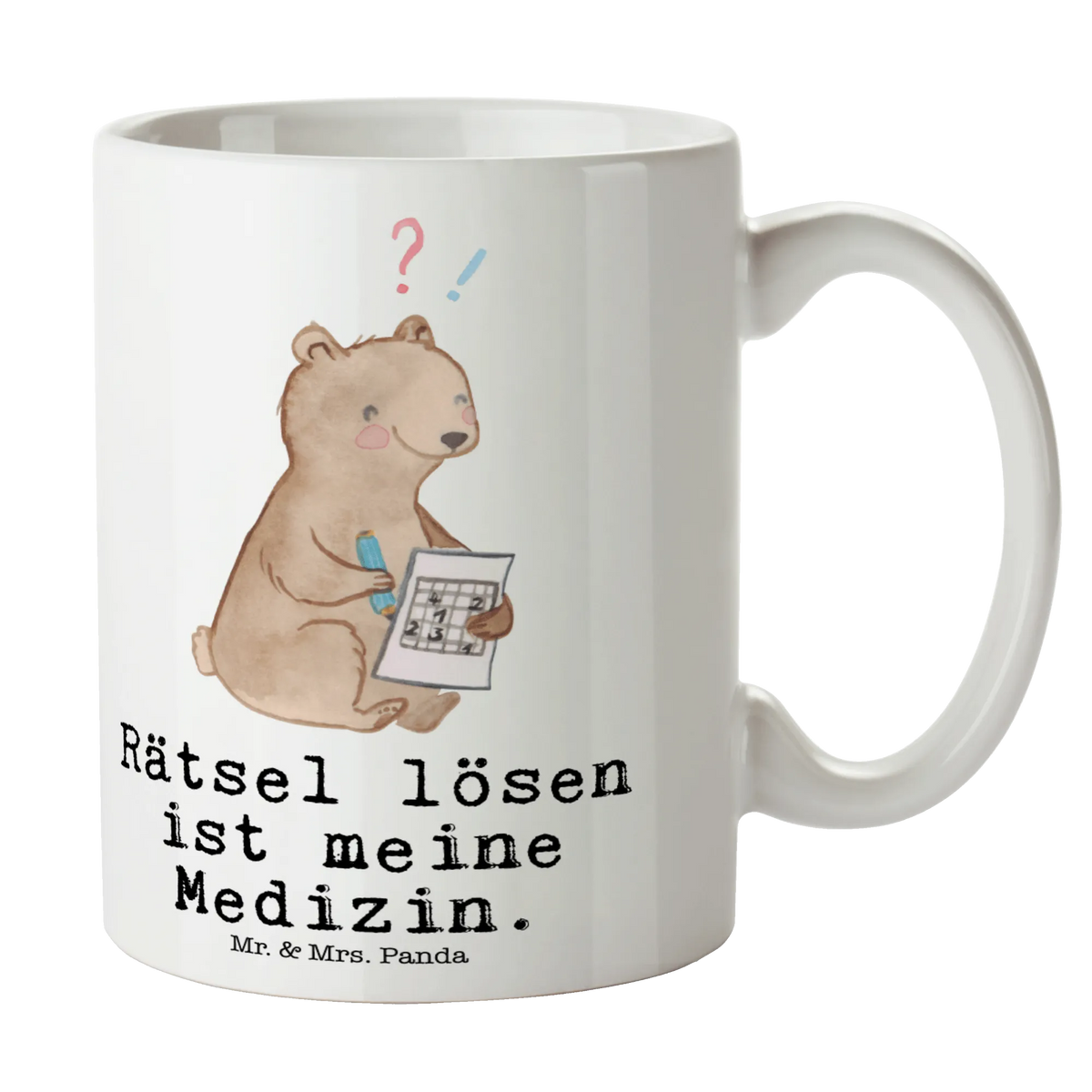 Tasse Bär Rätsel lösen Teepott, milchkaffeetasse, Henkelpott, Becher, Tasse mit Spruch, Frühstücksbecher, Trinktasse, Kaffeetasse, Bedruckte Tasse, cappuccinotasse, kaffeebecher keramik, kaffeetasse keramik, Teetasse, Keramikbecher, Teebecher, Pott, heißgetränkebecher, Bürobecher, Tasse mit Motiv, schöne tasse, milchtasse, kakaobecher, Dekotasse, statement tasse, tasse für kaffee, kaffeebecher bedruckt, Geschenktasse, Kaffeepott, Henkelbecher, design tasse, kaffeetasse bedruckt, Keramiktasse, Frühstückstasse, Bürotasse, Kaffeebecher, haferl, tasse für büro, Sprüchetasse, hochwertige tasse, Designtasse, Motivtasse, Henkeltasse, Kakaotasse, Trinkbecher, Tasse, Geschenk, Schenken, Sport, Sportart, Hobby, Danke, Dankeschön, Auszeichnung, Gewinn, Sportler, Kreuzworträtsel Lösen, Rätsel Lösen, Knobeln, Gedächtnistraining, Gedächtnissport