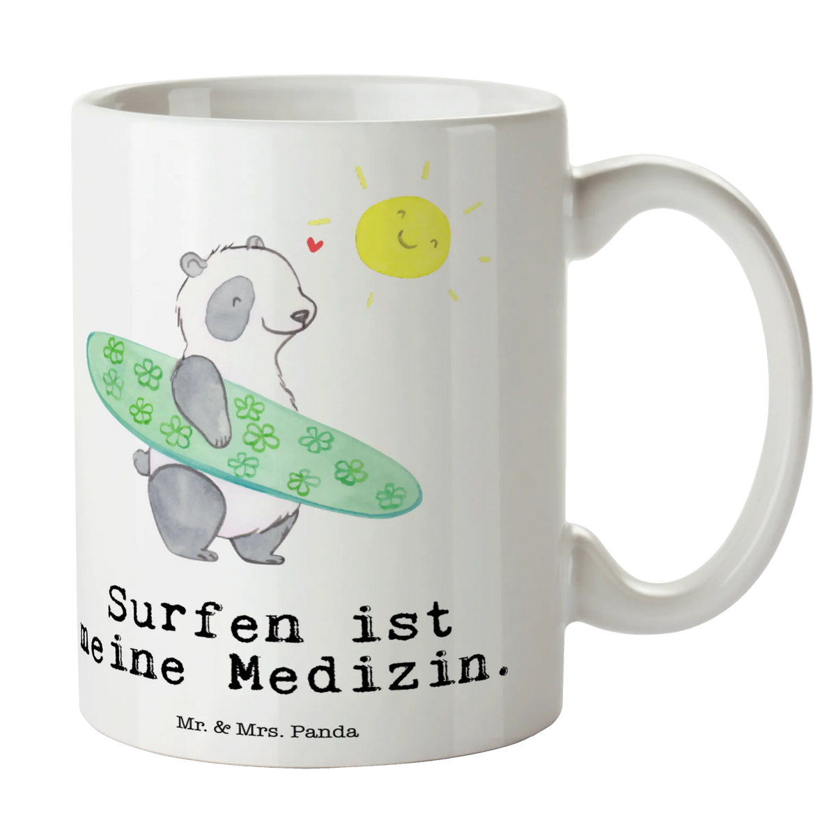 Tasse Panda Surfen