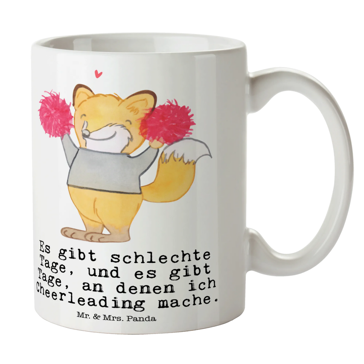 Tasse Fuchs Cheerleader Frühstückstasse, Pott, Keramiktasse, heißgetränkebecher, Kakaotasse, Bürobecher, kaffeetasse keramik, hochwertige tasse, Motivtasse, milchkaffeetasse, Kaffeetasse, Tasse mit Motiv, haferl, Kaffeepott, Henkeltasse, Teepott, Trinktasse, schöne tasse, Teetasse, tasse für kaffee, Frühstücksbecher, Teebecher, Dekotasse, Henkelbecher, statement tasse, Kaffeebecher, kaffeebecher keramik, milchtasse, Keramikbecher, Sprüchetasse, Geschenktasse, Tasse mit Spruch, Henkelpott, Designtasse, Tasse, tasse für büro, cappuccinotasse, Bedruckte Tasse, Trinkbecher, kakaobecher, kaffeetasse bedruckt, kaffeebecher bedruckt, Bürotasse, design tasse, Becher, Geschenk, Schenken, Sport, Sportart, Hobby, Danke, Dankeschön, Auszeichnung, Gewinn, Sportler, Cheerleading, Turnen, Cheerleader, Turniere, Turn Club