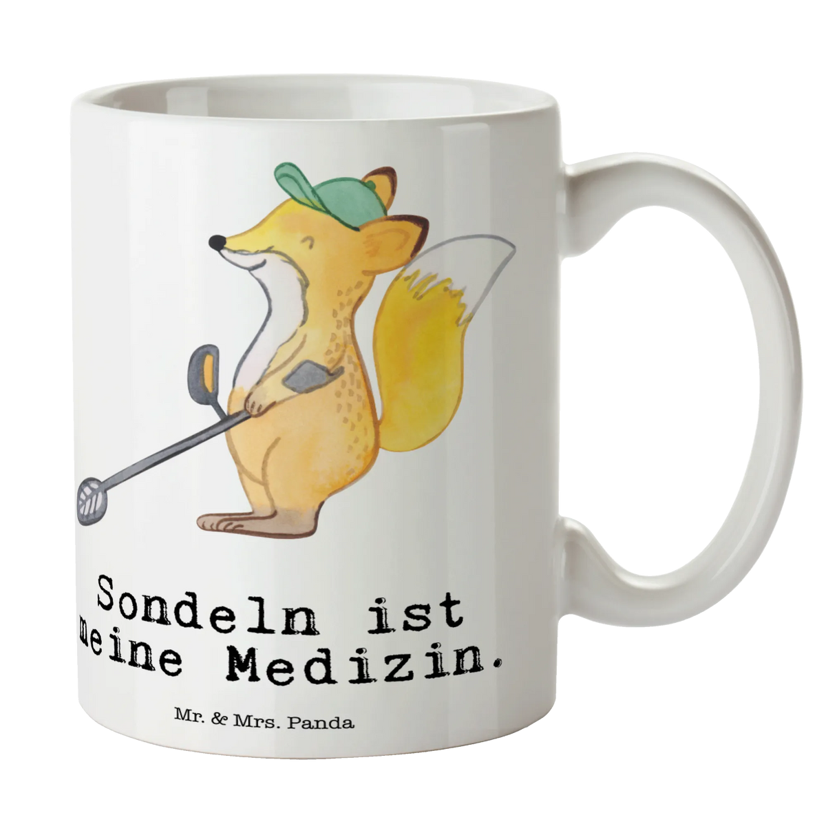 Tasse Fuchs Metalldetektor