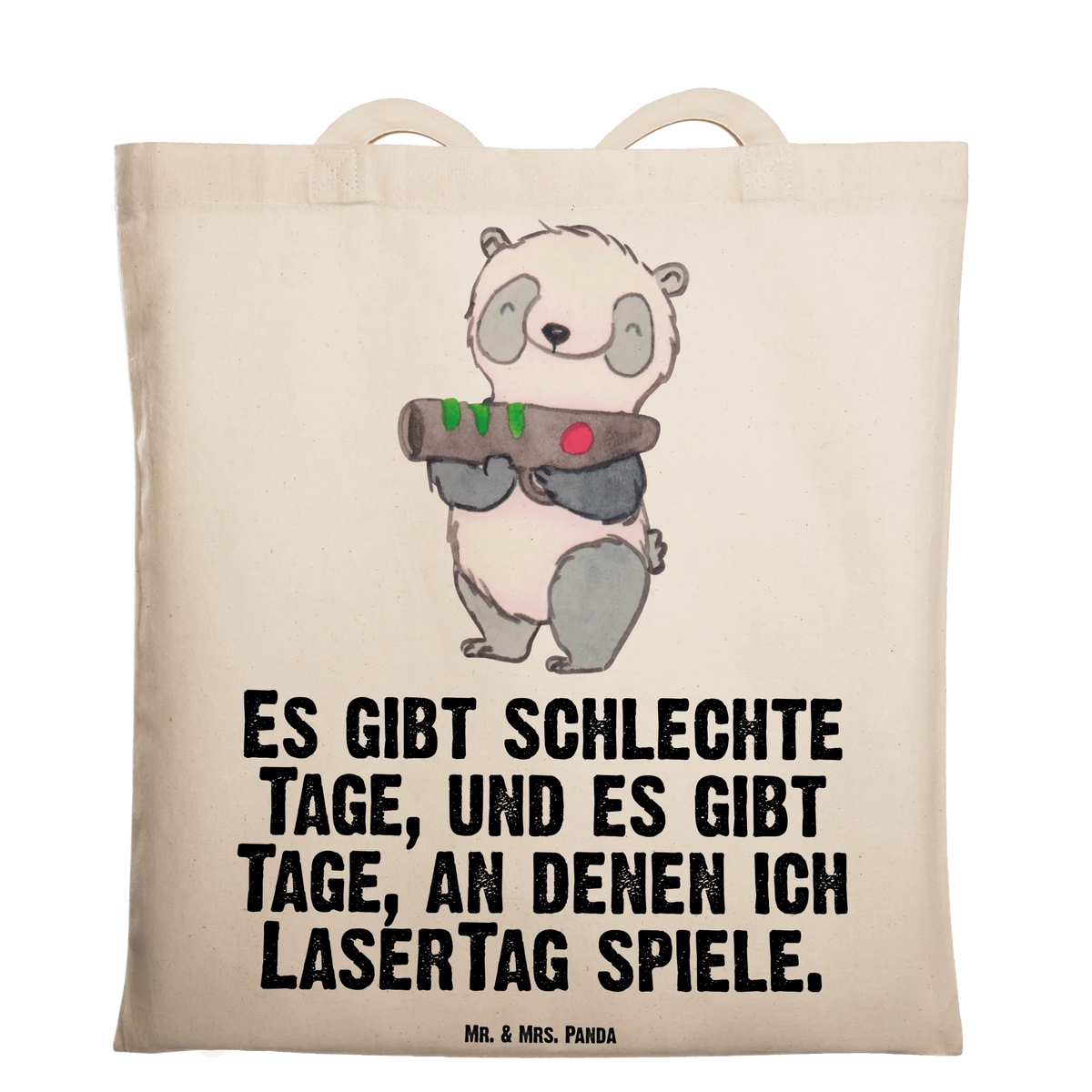 Tragetasche Panda LaserTag