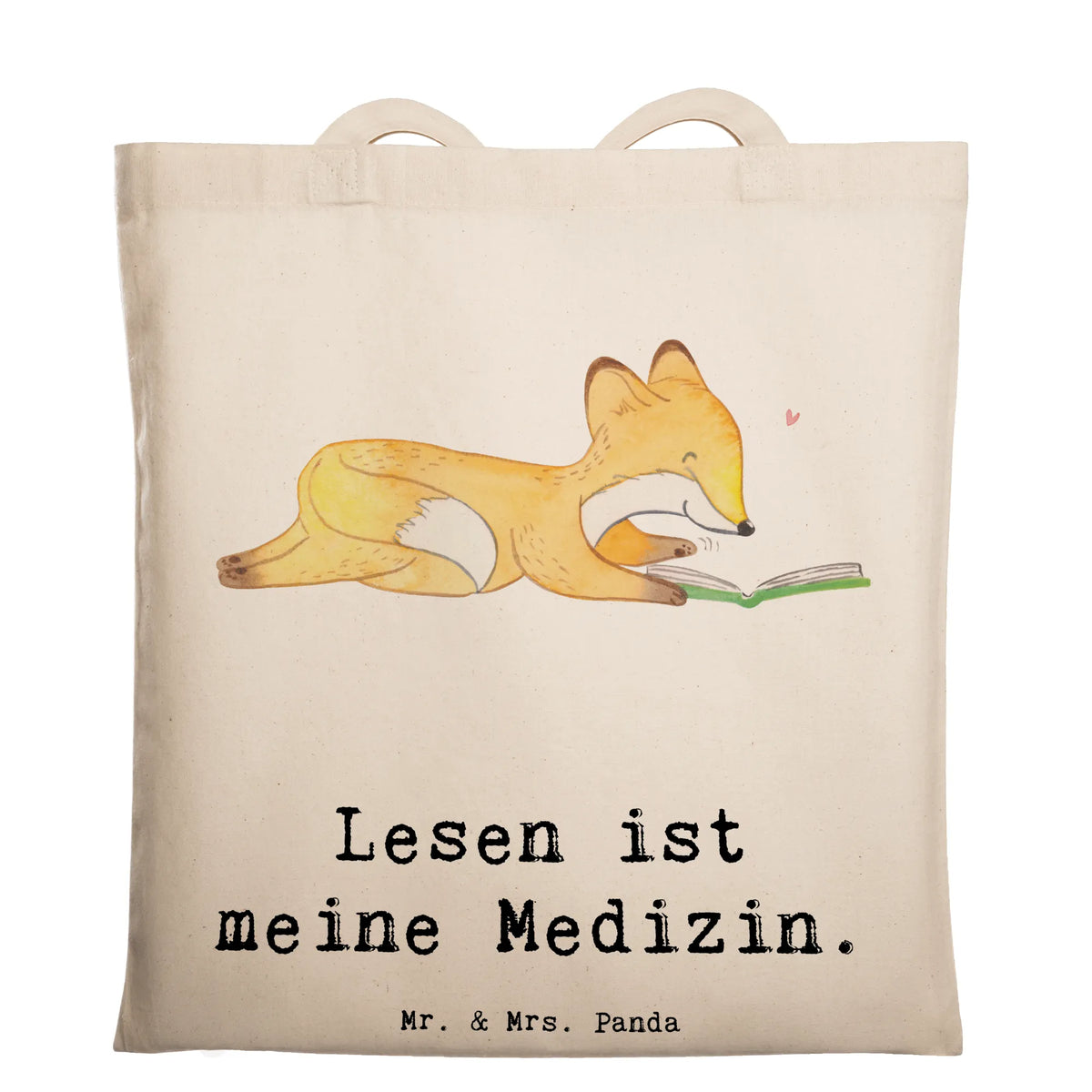 Tote bag Fox To read Gift, athlete, profit, award, thank you, giving, read, read books, bookworm