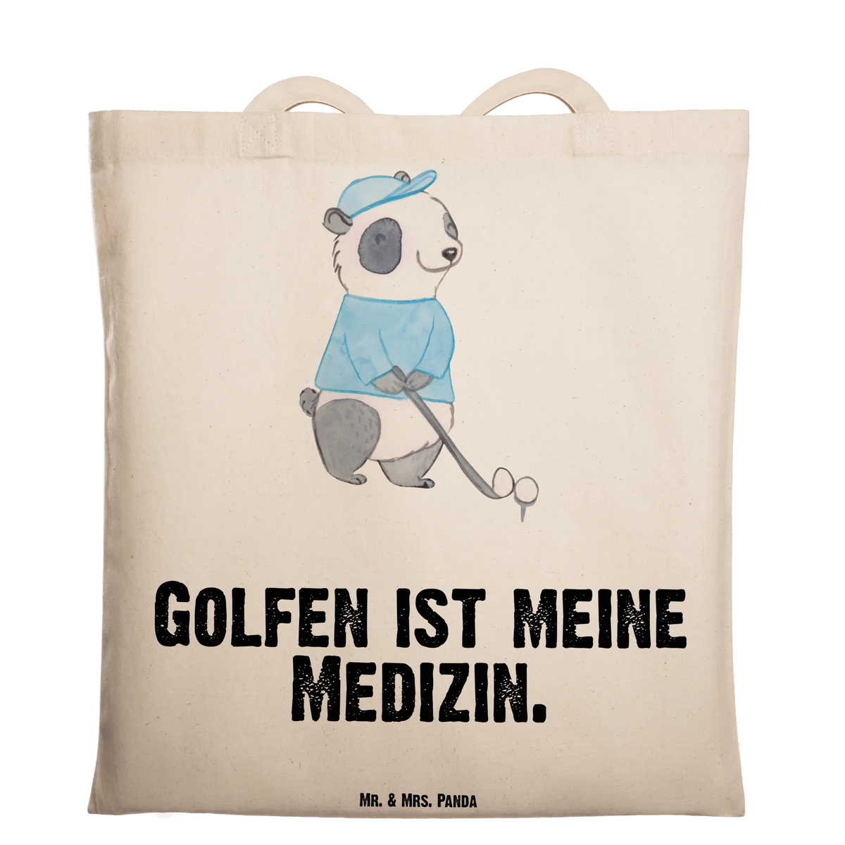Torba Panda gra w golfa Darować, Wyróżnienie, Dyscyplina sportowa, Sportowiec, Prezent, Dzięki, Wygrana, Dziękuję