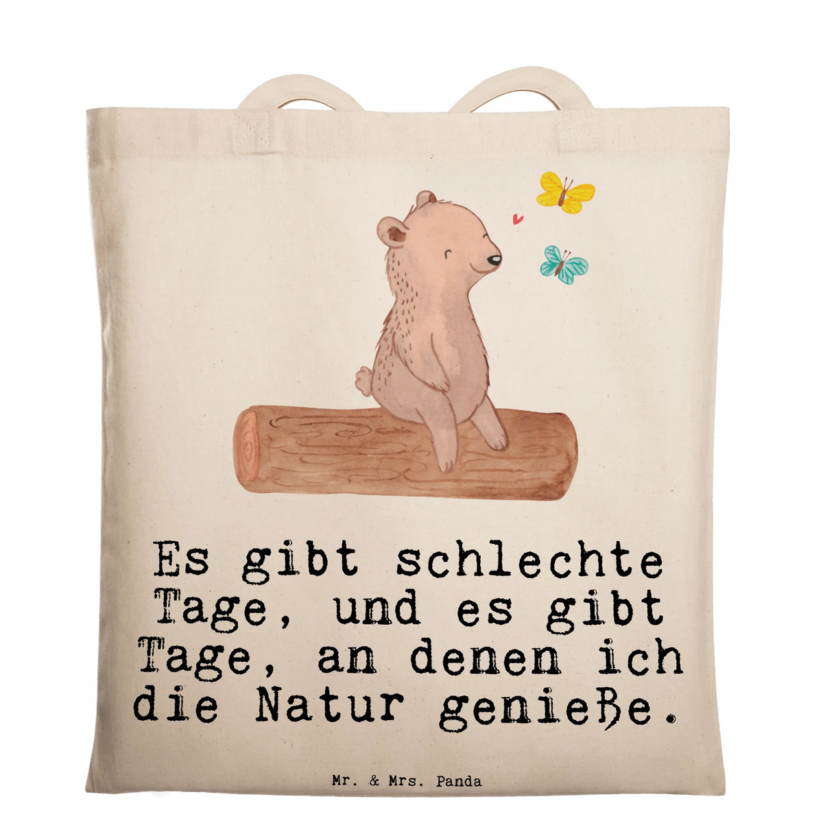 Tote bag bear nature lover profit, giving, Gift, thank you, award, athlete, Hiking