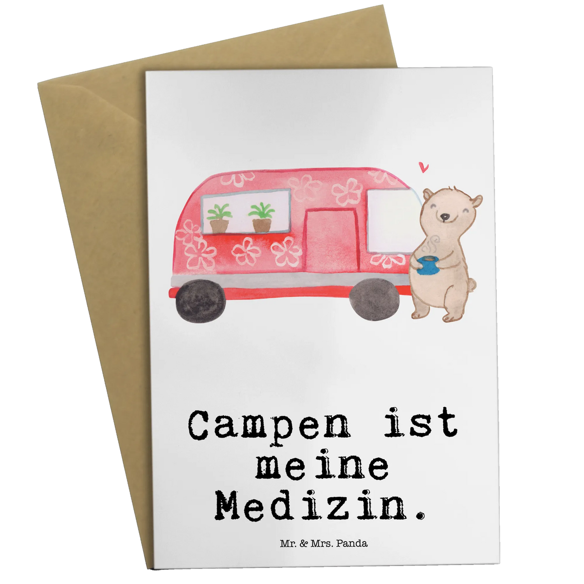Grußkarte Bär Camper neujahrskarte, firmungskarte, abiturkarte, genesungskarte, Glückwunschkarte, babykarte, einladungskarten, Klappkarte, kommunionskarte, Grußkarten, Motivkarte, osterkarten, osterkarte, weihnachtskarten, hochzeitskarten, jubiläumskarte, dankeskarten, Beileidskarte, spruchkarte, valentinstagskarte, Grußkarte, glückwunschkarten, vatertagskarte, Geschenk, Schenken, Sport, Sportart, Hobby, Danke, Dankeschön, Auszeichnung, Gewinn, Sportler, Campen, Camper, Zelten, Wohnmobil, Urlaub, Roadtrip, Campingplatz