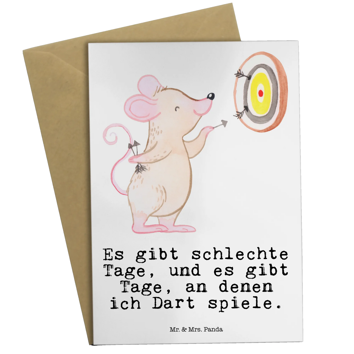 Grußkarte Maus Dart spielen babykarte, Beileidskarte, glückwunschkarten, spruchkarte, vatertagskarte, valentinstagskarte, genesungskarte, osterkarten, Glückwunschkarte, neujahrskarte, abiturkarte, jubiläumskarte, weihnachtskarten, Grußkarten, firmungskarte, einladungskarten, dankeskarten, Grußkarte, Motivkarte, kommunionskarte, osterkarte, Klappkarte, hochzeitskarten, Geschenk, Schenken, Sport, Sportart, Hobby, Danke, Dankeschön, Auszeichnung, Gewinn, Sportler, Dart spielen, Dart Turnier, Darts, Darten