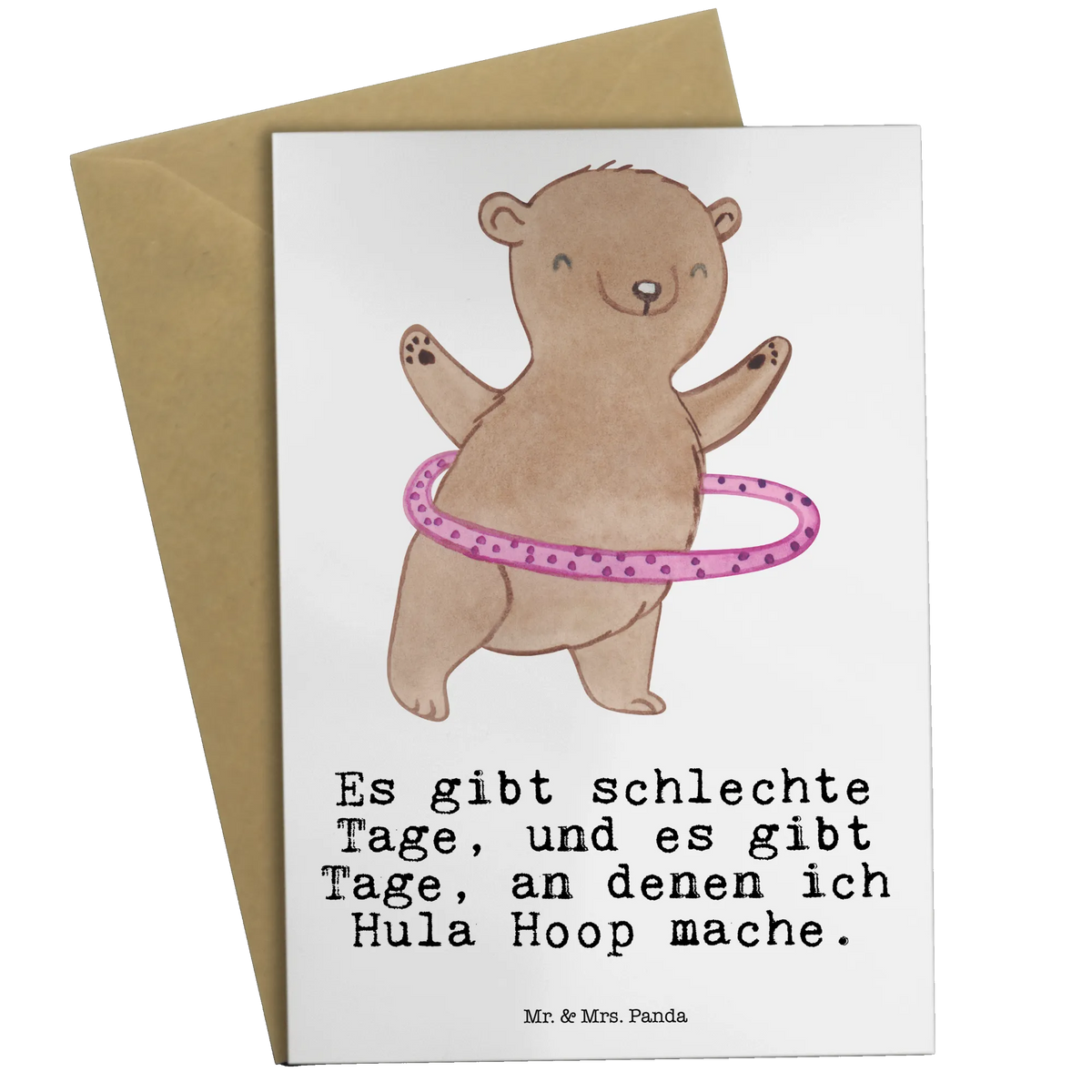 Grußkarte Bär Hula Hoop osterkarten, jubiläumskarte, vatertagskarte, abiturkarte, glückwunschkarten, spruchkarte, genesungskarte, firmungskarte, dankeskarten, Grußkarte, osterkarte, kommunionskarte, valentinstagskarte, Grußkarten, Glückwunschkarte, Beileidskarte, babykarte, hochzeitskarten, Klappkarte, neujahrskarte, Motivkarte, einladungskarten, weihnachtskarten, Geschenk, Schenken, Sport, Sportart, Hobby, Danke, Dankeschön, Auszeichnung, Gewinn, Sportler, Training, Hula Hoop, Fitness