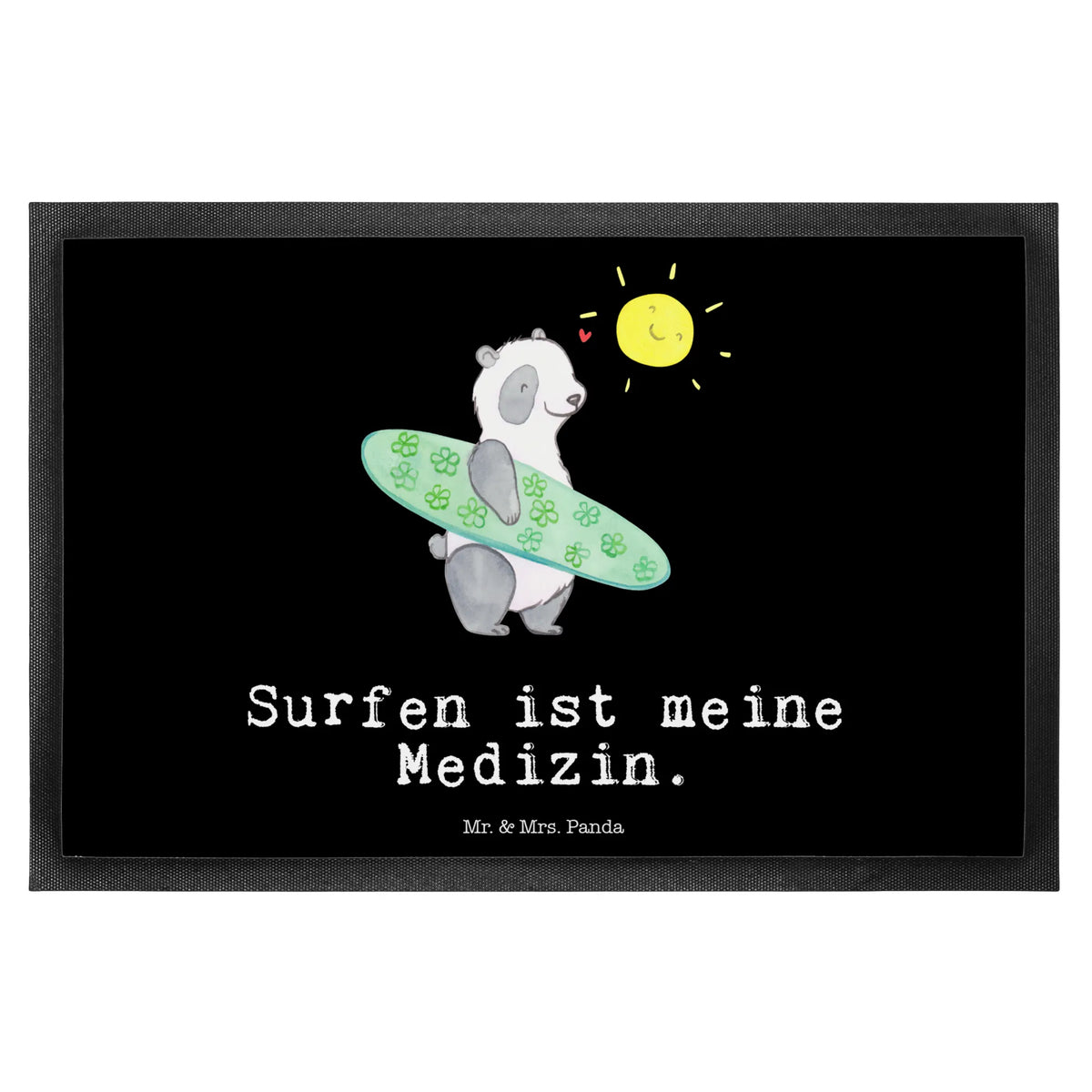 Fußmatte Panda Surfen Gummimatte, bodenmatte, fußmatte, Fußabtreter, hausmatte, Vorleger, Gummi-Fußmatte, Fußabstreifer, Fussmatte, Türvorleger, teppichmatte, flurmatte, außenmatte, Bodenvorleger, Schmutzmatte, Abtreter, Schuhabstreifer, Eingangsteppich, Eingangsmatte, abstreifer, Türmatte, Schmutzfänger, Haustürmatte, Outdoor-Matte, Sauberlaufmatte, Schmutzfangteppich, Schmutzfangmatte, Abtretmatte, matte haustür, Sportart, Hobby, Danke, Dankeschön, Sport, Auszeichnung, Schenken, Gewinn, Sportler, Geschenk, Surfen Erholung, Surfschule, Wellenreiten, Surfen
