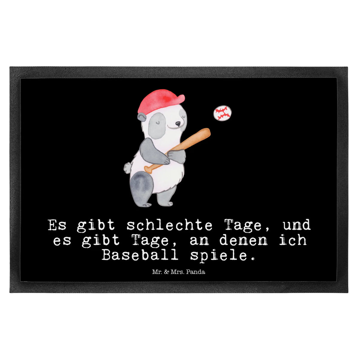 Fußmatte Panda Baseball spielen Vorleger, Abtretmatte, fußmatte, Schmutzfangteppich, hausmatte, Fußabstreifer, Eingangsteppich, Türmatte, Eingangsmatte, matte haustür, Bodenvorleger, Schmutzfangmatte, Fußabtreter, Schuhabstreifer, flurmatte, Schmutzmatte, Outdoor-Matte, Fussmatte, abstreifer, Haustürmatte, Gummimatte, Schmutzfänger, Gummi-Fußmatte, außenmatte, teppichmatte, Abtreter, Türvorleger, bodenmatte, Sauberlaufmatte, Sportart, Hobby, Danke, Dankeschön, Sport, Auszeichnung, Schenken, Gewinn, Sportler, Geschenk, Baseballverein, Baseball spielen, Ballsport, Baseballplatz, Baseball Match