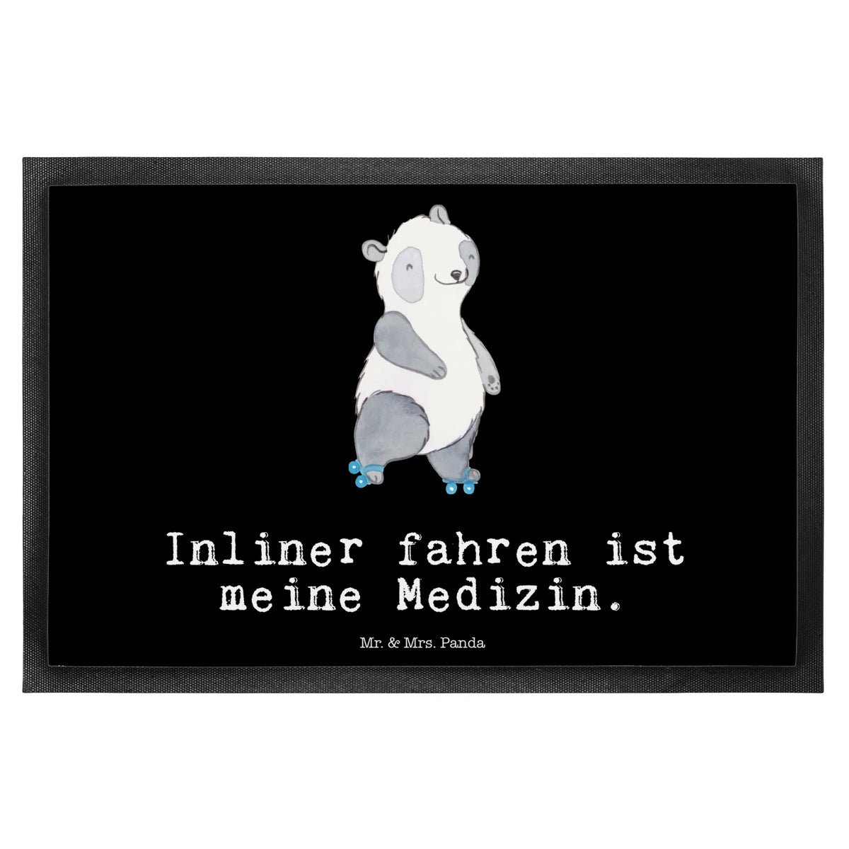 Fußmatte Panda Inliner fahren Türvorleger, Schmutzfangmatte, Eingangsmatte, Gummi-Fußmatte, Abtretmatte, fußmatte, matte haustür, abstreifer, außenmatte, bodenmatte, Abtreter, Bodenvorleger, Schuhabstreifer, Haustürmatte, hausmatte, Fußabtreter, Schmutzfänger, Vorleger, flurmatte, Türmatte, Fußabstreifer, Eingangsteppich, Schmutzfangteppich, Gummimatte, Schmutzmatte, Outdoor-Matte, teppichmatte, Fussmatte, Sauberlaufmatte, Sportart, Hobby, Danke, Dankeschön, Sport, Auszeichnung, Schenken, Gewinn, Sportler, Geschenk, Rollschuh fahren, Inliner fahren, Inlinern