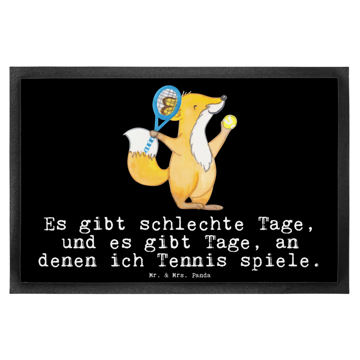 Fußmatte Fuchs Tennis spielen Schmutzmatte, Türvorleger, Fussmatte, Vorleger, Schuhabstreifer, Sauberlaufmatte, Eingangsmatte, bodenmatte, Schmutzfänger, Outdoor-Matte, Bodenvorleger, teppichmatte, abstreifer, Eingangsteppich, Fußabtreter, Schmutzfangmatte, Schmutzfangteppich, matte haustür, Abtreter, Gummi-Fußmatte, fußmatte, hausmatte, Abtretmatte, außenmatte, flurmatte, Fußabstreifer, Gummimatte, Türmatte, Haustürmatte, Sportart, Hobby, Danke, Dankeschön, Sport, Auszeichnung, Schenken, Gewinn, Sportler, Geschenk, Tennisclub, Tennis spielen, Tennisverein, Tennis Turnier, Ballsportart
