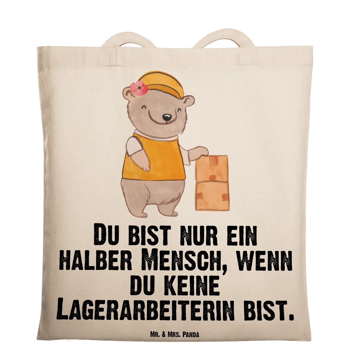 Tote bag Warehouse worker Heart anniversary, retirement, promotion, job start, profession, gift idea, sayings, best, farewell gift, gift, passing exam