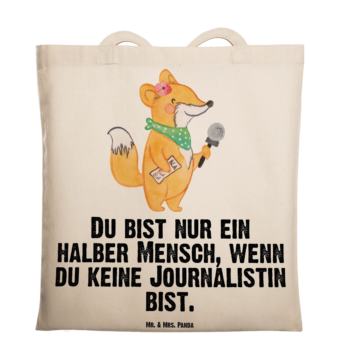 Tote bag journalist Heart anniversary, retirement, promotion, job start, profession, gift idea, sayings, best, farewell gift, gift, passing exam