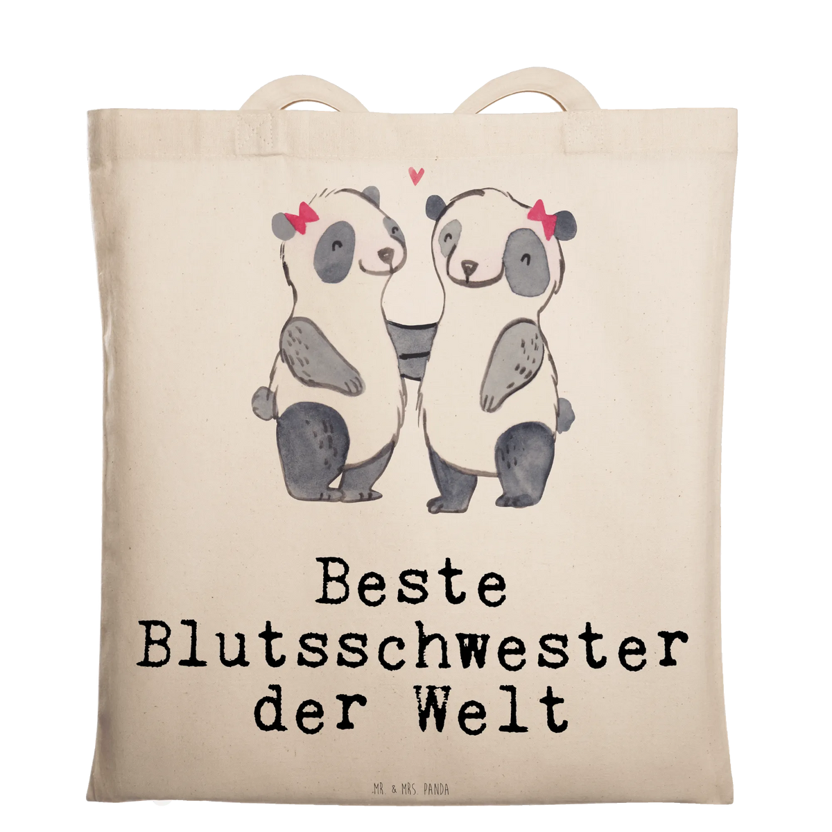 Tragetasche Panda Beste Blutsschwester der Welt Unitasche, Tasche, tasche baumwolle, dokumententasche, tragbeutel, stoff shopper, festivaltasche, Baumwoll-Shopper, textilbeutel, totebag, Baumwollbeutel, universaltasche, Büchertasche, Einkaufstüte, Schulbeutel, umhängebeutel, campus tasche, canvas tasche, freizeitbeutel, Alltagstasche, Stoff-Tragetasche, textiltasche, studententasche, schultertasche baumwolle, Tragetasche, einkaufstasche baumwolle, henkeltasche baumwolle, Einkaufstasche, Schultasche, Laptoptasche, schulterbeutel, Baumwolltasche, umhängetasche baumwolle, einkaufsshopper, Jutebeutel, Baumwoll-Tragetasche, stofftasche baumwolle, Jutetasche, Freizeittasche, baumwoll shopper, Shopping Tasche, tragetasche baumwolle, festival tasche, beutel baumwolle, Stoffbeutel, Tote Bag, Uni Tasche, Beutel, Geschenkidee, Geschenk, Schenken, Mitbringsel, Geburtstag, Geburtstagsgeschenk, für, Danke, Dankeschön, Bedanken, Freude machen, Geschenktipp, Schwesterherz, Liebe, Bae, Geschwister, Kleinigkeit, Beste, Blutsschwester, Familie, Schwestern, Tochter, Schwester, Sister, Freundin, Blutsgeschwister