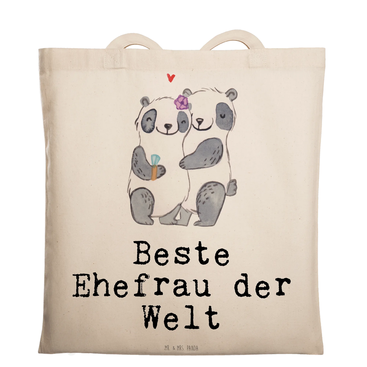 Tragetasche Panda Beste Ehefrau der Welt Baumwolltasche, henkeltasche baumwolle, totebag, textiltasche, Laptoptasche, Büchertasche, dokumententasche, Schulbeutel, Tragetasche, einkaufsshopper, schultertasche baumwolle, freizeitbeutel, Einkaufstasche, tragetasche baumwolle, Schultasche, Stoffbeutel, stoff shopper, baumwoll shopper, canvas tasche, textilbeutel, Jutebeutel, Einkaufstüte, Stoff-Tragetasche, festivaltasche, umhängebeutel, festival tasche, Beutel, Baumwollbeutel, tragbeutel, tasche baumwolle, umhängetasche baumwolle, Jutetasche, Tote Bag, Unitasche, campus tasche, studententasche, Uni Tasche, Freizeittasche, universaltasche, Alltagstasche, beutel baumwolle, Shopping Tasche, Baumwoll-Tragetasche, stofftasche baumwolle, Tasche, Baumwoll-Shopper, einkaufstasche baumwolle, schulterbeutel, Geschenkidee, Geschenk, Schenken, Mitbringsel, Geburtstag, Geburtstagsgeschenk, für, Danke, Dankeschön, Bedanken, Freude machen, Geschenktipp, Kleinigkeit, Beste, Lebensgefährtin, Traumfrau, Freundin, Frau, Ehepartner, Ehe, Braut, Ehefrau, Hochzeit, Liebling, Partnerin, Gattin