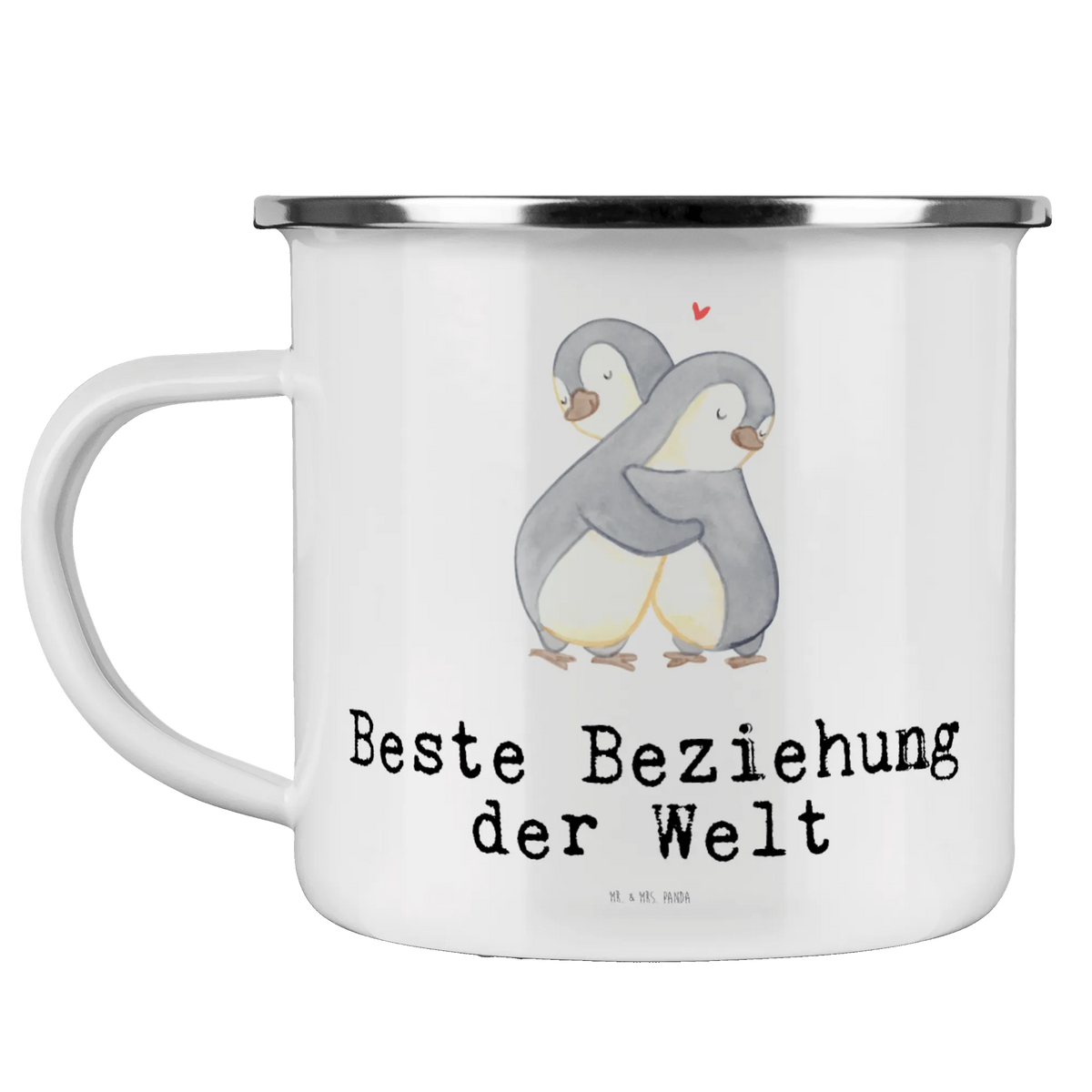 Camping Emaille Tasse Pinguin Beste Beziehung der Welt Emailletasse, Campingbecher, Outdoor Tasse, Teebecher, Haferl, Emaille Tasse, Teetasse, becher emaille, Reisebecher, reisetasse, Outdoor Becher, Emaille Becher, blechbecher, Tasse Emaille, Kaffeepott, Blechtasse, wandertasse, emaillebecher, Pott, metallbecher, Campingtasse, outdoortasse, Motivtasse, wanderbecher, Schenken, Freude machen, Geschenktipp, für, Danke, Dankeschön, Geburtstag, Geschenk, Geburtstagsgeschenk, Mitbringsel, Bedanken, Geschenkidee, Miteinander gehen, Verlieb, Zusammen sein, Beziehung, Liebesgeschenk, Liebe