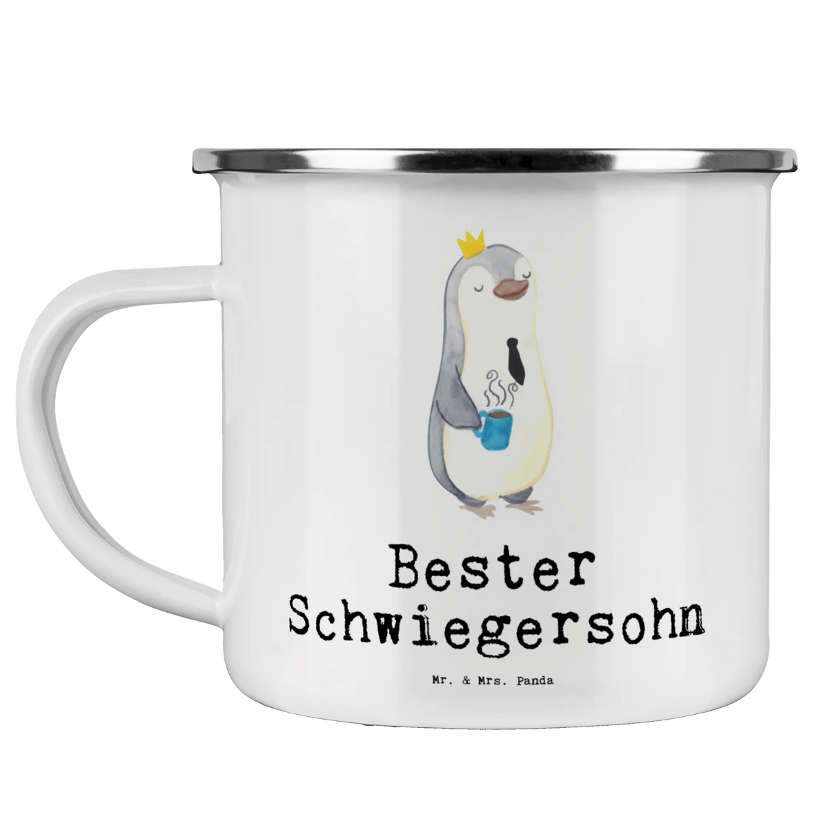 Camping Emaille Tasse Pinguin Bester Schwiegersohn wanderbecher, Reisebecher, blechbecher, emaillebecher, metallbecher, outdoortasse, Emaille Tasse, Tasse Emaille, Kaffeepott, Campingtasse, becher emaille, wandertasse, reisetasse, Outdoor Becher, Teetasse, Blechtasse, Haferl, Pott, Outdoor Tasse, Teebecher, Campingbecher, Motivtasse, Emailletasse, Emaille Becher, Schenken, Freude machen, Geschenktipp, für, Danke, Dankeschön, Geburtstag, Geschenk, Geburtstagsgeschenk, Mitbringsel, Bedanken, Geschenkidee, Hochzeit, Ehefrau Des Sohns, Angeheiratet, Schwiegersohn, Frau, Tochter, Heirat