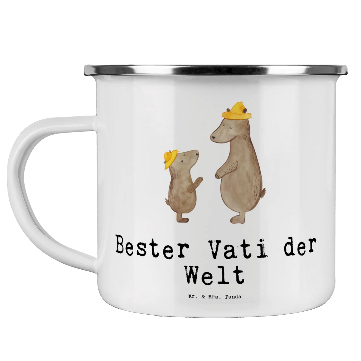Camping Emaille Tasse Bär Bester Vati der Welt wanderbecher, outdoortasse, reisetasse, blechbecher, becher emaille, Outdoor Becher, emaillebecher, metallbecher, Pott, Kaffeepott, Haferl, Emailletasse, Teebecher, Campingtasse, wandertasse, Reisebecher, Emaille Tasse, Blechtasse, Campingbecher, Emaille Becher, Outdoor Tasse, Tasse Emaille, Motivtasse, Teetasse, Schenken, Freude machen, Geschenktipp, für, Danke, Dankeschön, Geburtstag, Geschenk, Geburtstagsgeschenk, Mitbringsel, Bedanken, Geschenkidee, Mann, Eltern, Dad, Daddy, Vati, Papa, Bester, Papi, Familie, Vater, Paps, Kleinigkeit, Geschenk Vater