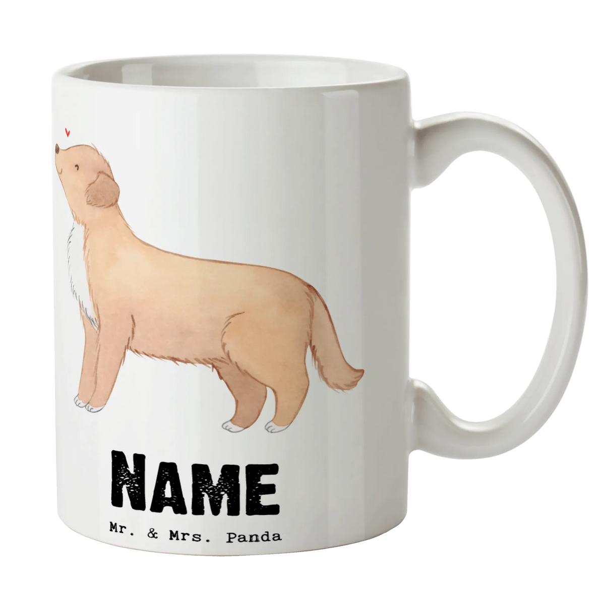 Personalised cup Nova Scotia Duck Lifesaver Dog, dog breed, purebred dog, dog owner, gift, animal lover, giving, puppy