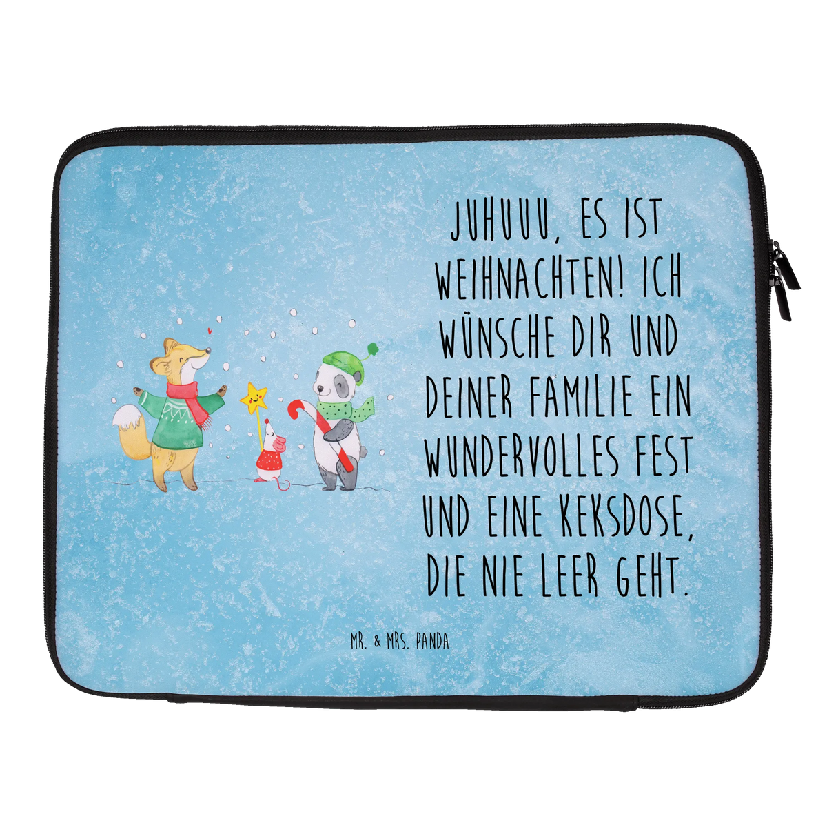 Notebook Tasche Winter Weihnachtsfreude Computertasche, Notebook Tasche, Laptop Sleeve, Notebook Case, Notebook-Sleeve, Schutzhülle Laptop, Laptop Tasche, Laptop Hülle, Notebook-Case, Laptoptasche, Laptophülle, Notebook Hülle, Notebookhülle, Laptop-Sleeve, Notebooktasche, Laptop-Hülle, Notebook Sleeve, Schutzhülle Notebook, Laptop Case, Laptop-Case, Tasche Laptop, Hülle Laptop, Wintermotiv, Heiligabend, Advent, Nikolaus, Weihnachten, Weihnachtsdeko, Winter, Fuchs, Weihnachtstage, Weihnachtszeit, Tannenbaum, Weihnachtsbaum, Weihnachtsmann