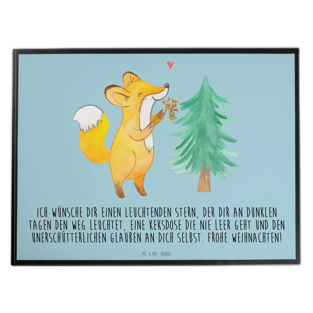 Desk pad Fox Christmas tree Christmas time, snow, skate, christmas time, christmas decoration, christmas present, santa claus, christmas days, christmas eve