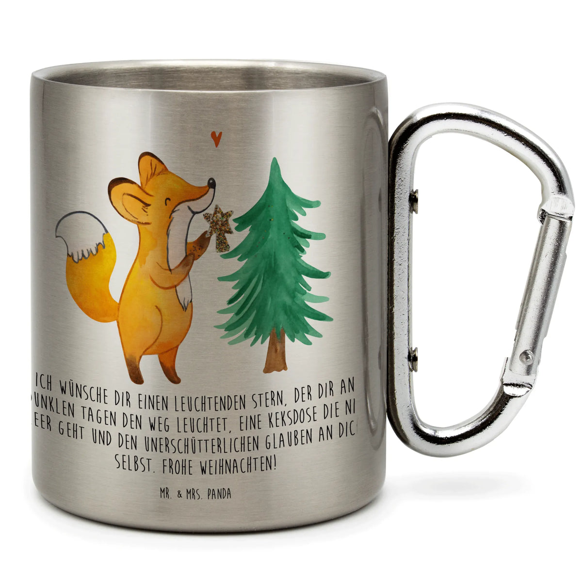 Edelstahlbecher Fuchs  Weihnachtsbaum Becher Aus Edelstahl, spruchbecher, Teebecher, Thermobecher, Campingbecher, Edelstahltasse, Metallbecher, wanderbecher, Trinkbecher Edelstahl, Edelstahlbecher, Thermobecher Edelstahl, wandertasse, thermotasse, Trinkbecher Metall, Isolierbecher, Reisebecher, Teetasse, edelstahl reisebecher, Isolierbecher Edelstahl, Karabiner Becher, Edelstahl-Thermobecher, isoliertasse, motivbecher, Edelstahl-Isolierbecher, Kaffeebecher Edelstahl, Campingtasse, karabiner tasse, karabinerbecher, Edelstahl Trinkbecher, Weihnachten, Winter, Weihnachtsdeko, Nikolaus, Advent, Heiligabend, Wintermotiv, Fuchs, Weihnachtsdekoration, Weihnachtstage, Schlittschuh, Weihnachtsmann, Weihnachtszeit