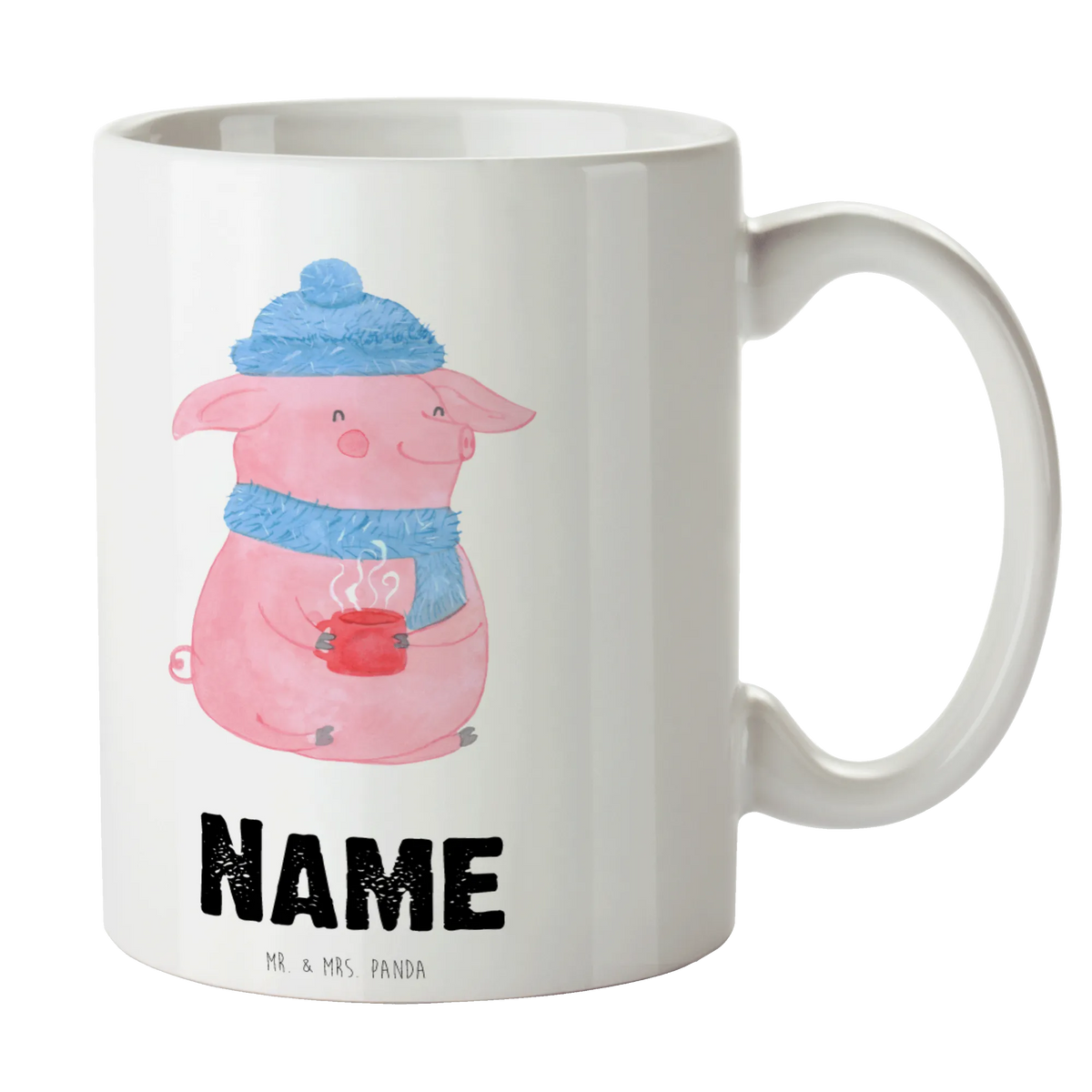 Personalised cup Pig Mulled wine Winter, Christmas, Christmas time, snow, Christmas market, mulled wine, mulled pig, punch