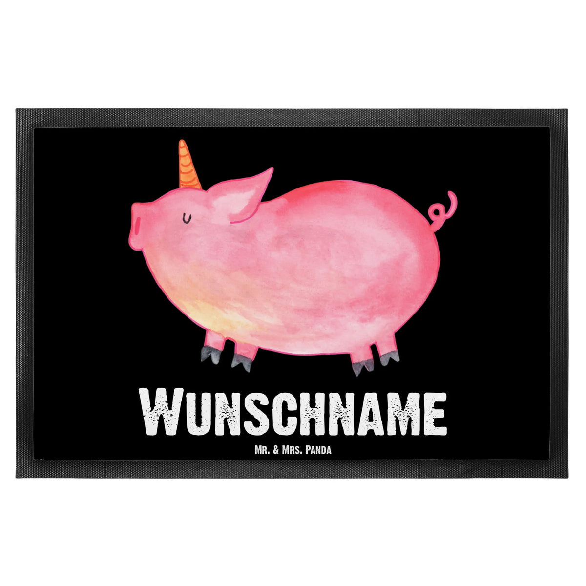Personalized doormat unicorn Pig unicorn, unicorns, piggy, Unicorn, girlfriend gift, piggycorn, Pig, Funny saying, pigcorn