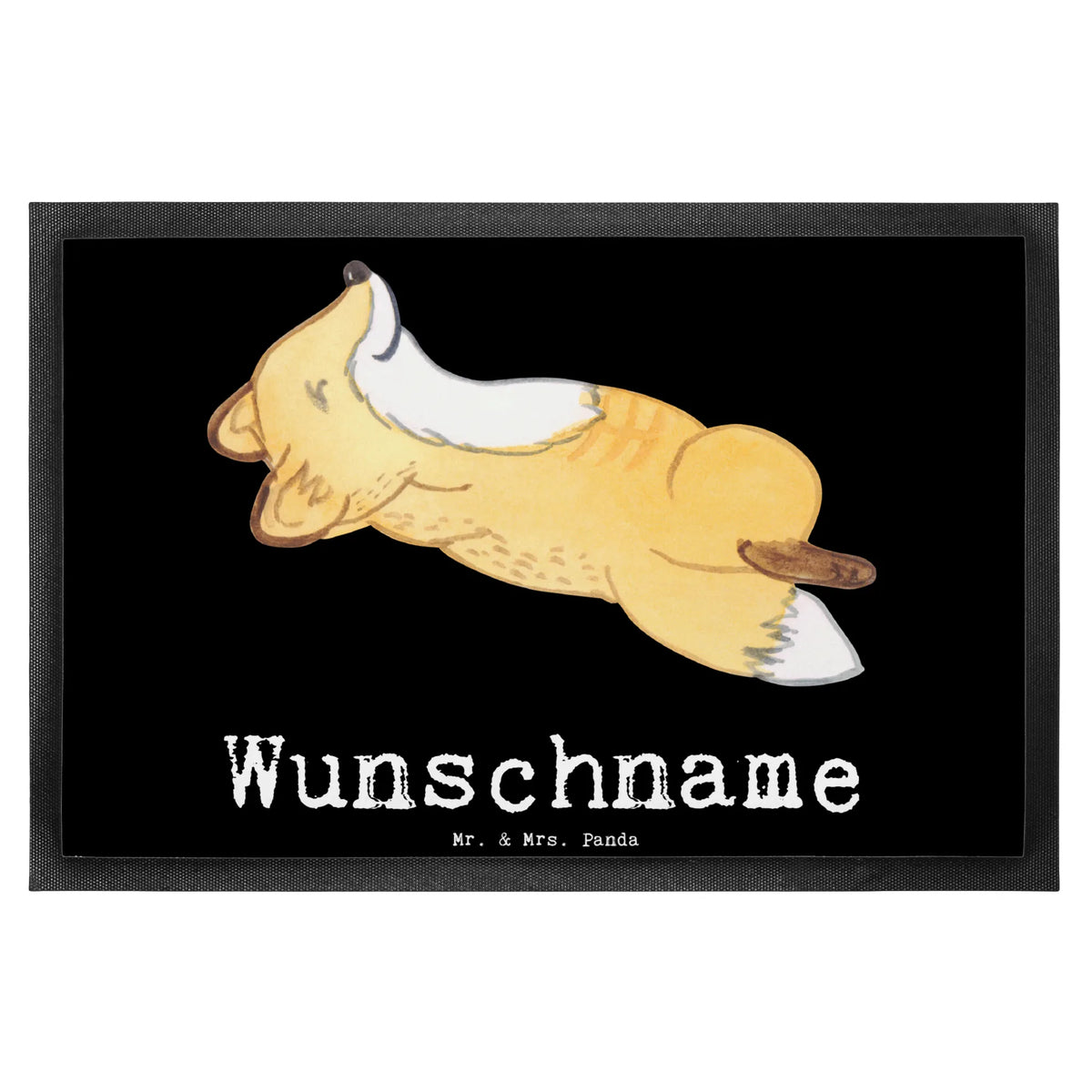 Spersonalizowana wycieraczka Lis brzuszki Prezent, Sport, Dyscyplina sportowa, Hobby, Darować, Dziękuję, Dzięki, Wyróżnienie, Wygrana, Sportowiec