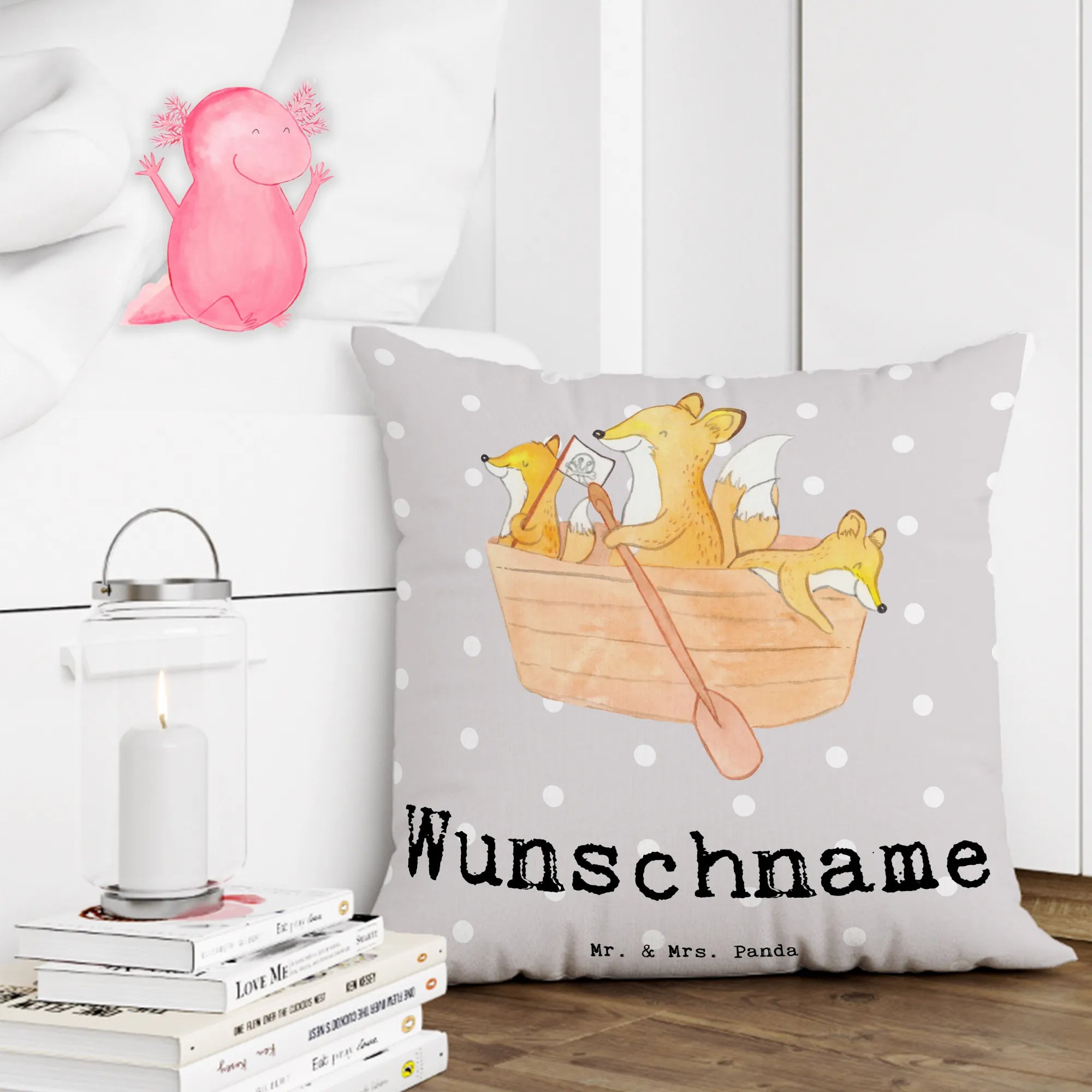 Personalizowana poduszka lis Kajakarstwo Prezent, Sport, Dyscyplina sportowa, Hobby, Darować, Dziękuję, Dzięki, Wyróżnienie, Wygrana, Sportowiec