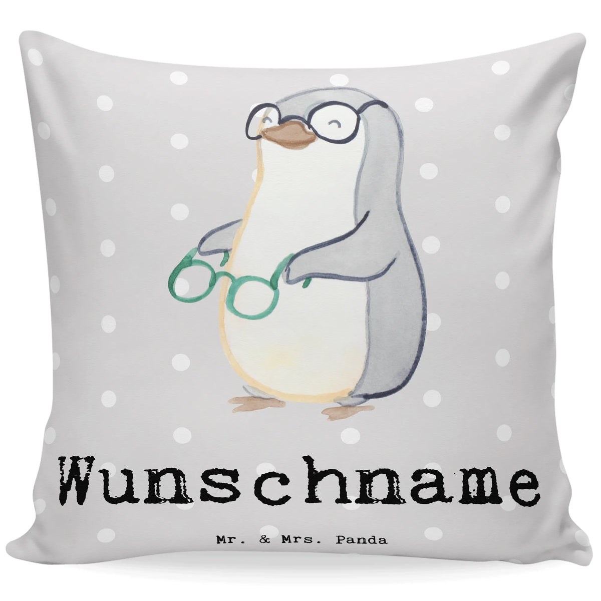 Personalised cushion optician Heart gift, gift idea, best, farewell gift, passing exam, anniversary, retirement, promotion, job start, sayings, funny, profession