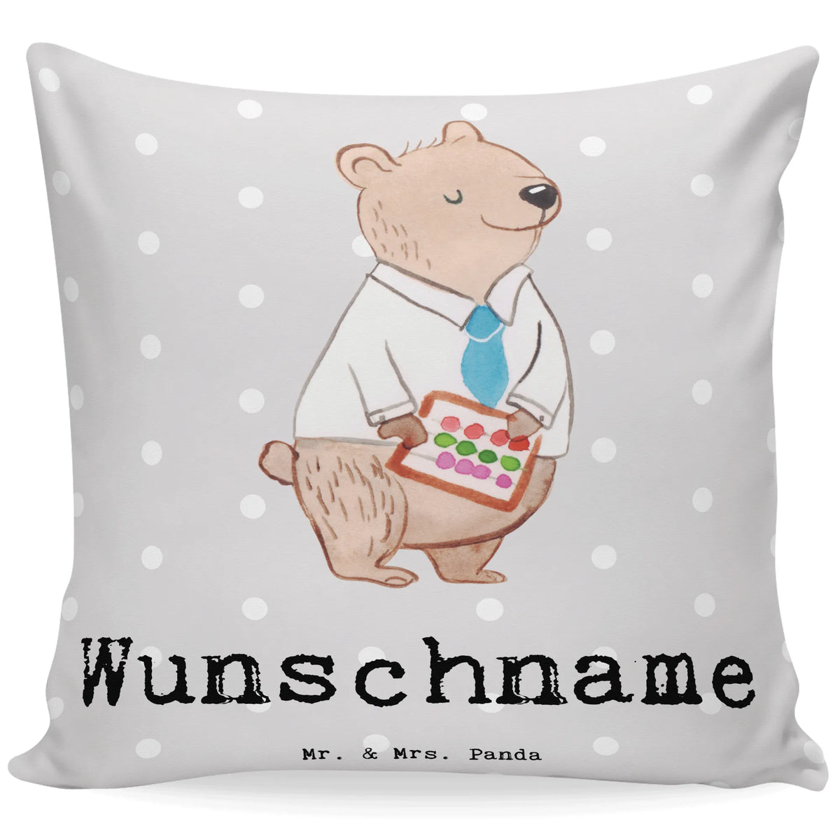 Personalizowana poduszka pracownik biurowy serce Zawód, Wykształcenie, Jubileusz, Pożegnanie, Emerytura, Kolega, Koleżanka, Prezent, Dawać, Pracownik, Współpracownik, Firma, Dziękuję, Dziękuję bardzo