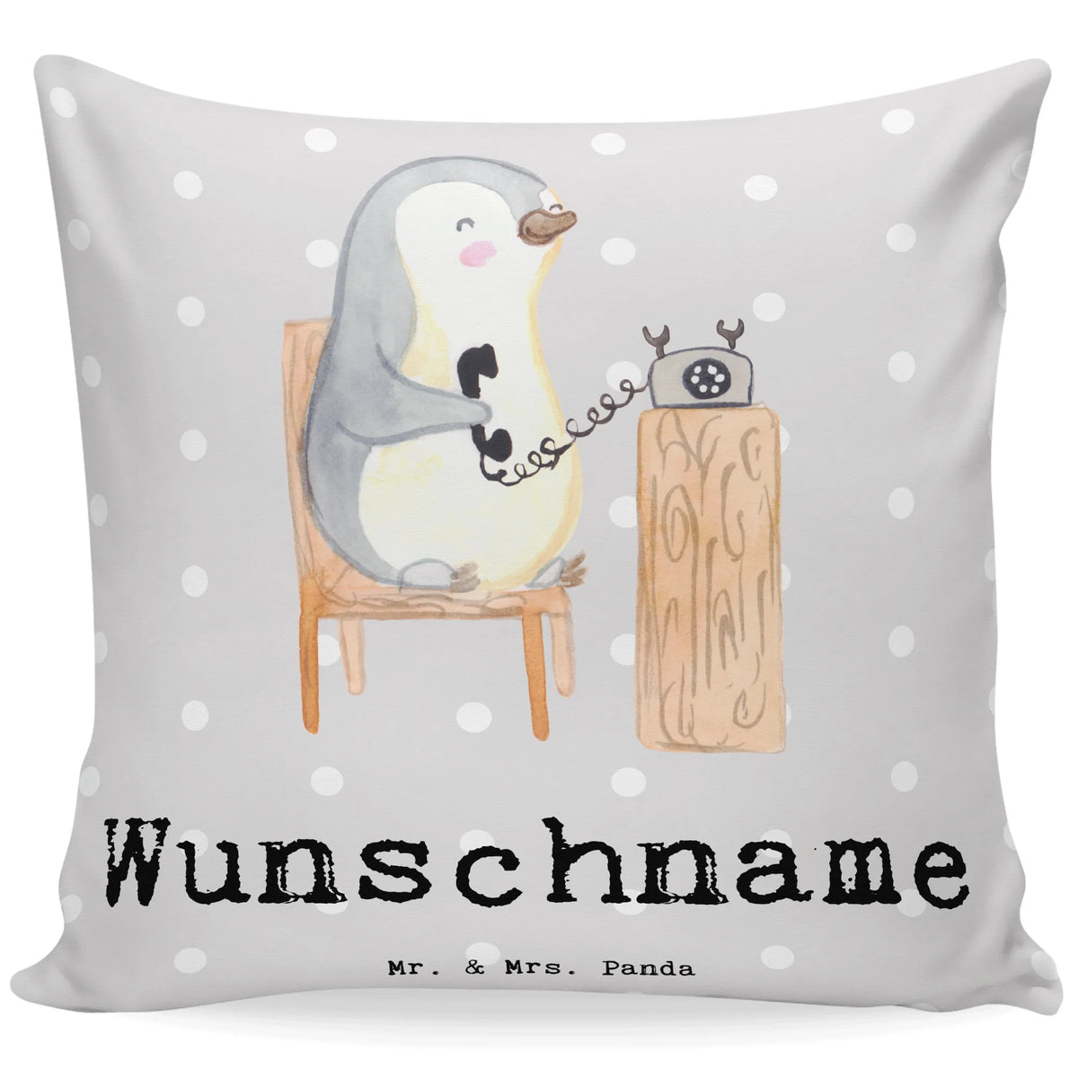 Personalised cushion call center agent Heart gift, gift idea, best, farewell gift, passing exam, anniversary, retirement, promotion, job start, sayings, funny, profession