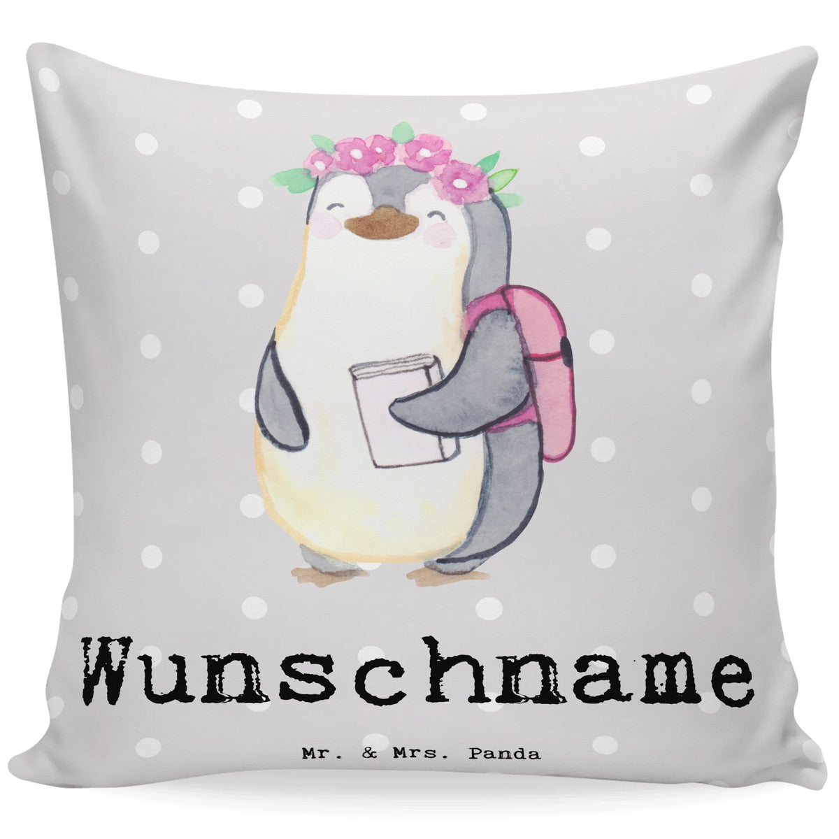 Personalizowana poduszka Studentka serce Zawód, Wykształcenie, Jubileusz, Pożegnanie, Emerytura, Kolega, Koleżanka, Prezent, Dawać, Pracownik, Współpracownik, Firma, Dziękuję, Dziękuję bardzo