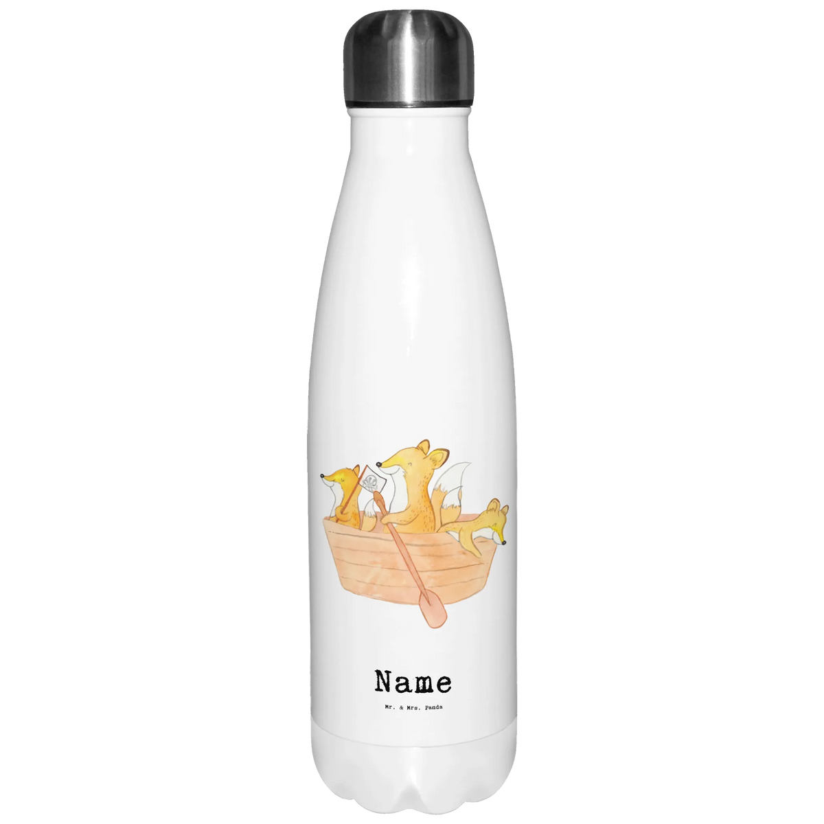 Personalisierte Thermosflasche Fuchs Kanufahren Sportflasche personalisiert, Personalisierte Thermoskanne, Trinkflasche personalisiert Edelstahl, Personalisierte Edelstahlflasche, Isolierflasche personalisiert, Thermosflasche personalisiert, Personalisierte Trinkflasche, Getränkeflasche Personalisiert, Personalisierte Trinkflasche Edelstahl, Personalisierte Sportflasche, Trinkflasche personalisiert, Wasserflasche personalisiert, Personalisierte Thermosflasche, Personalisierte Wasserflasche, Thermoflasche Personalisiert, Geschenk, Schenken, Sport, Sportart, Hobby, Danke, Dankeschön, Auszeichnung, Gewinn, Sportler, Kanutour, Kanuverleih, Paddeltour, Kanu fahren, Kanu Schule