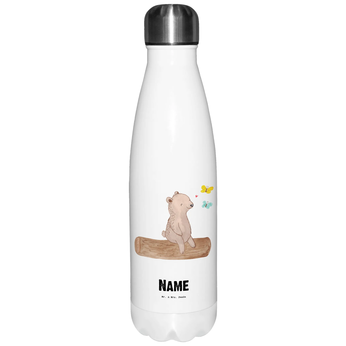 Personalisierte Thermosflasche Bär Naturliebhaber Trinkflasche personalisiert Edelstahl, Trinkflasche personalisiert, Personalisierte Trinkflasche Edelstahl, Personalisierte Thermosflasche, Thermosflasche personalisiert, Sportflasche personalisiert, Personalisierte Sportflasche, Personalisierte Trinkflasche, Isolierflasche personalisiert, Thermoflasche Personalisiert, Personalisierte Wasserflasche, Getränkeflasche Personalisiert, Wasserflasche personalisiert, Personalisierte Thermoskanne, Personalisierte Edelstahlflasche, Geschenk, Schenken, Sport, Sportart, Hobby, Danke, Dankeschön, Auszeichnung, Gewinn, Sportler, Nature Lover, Wandern, Outdoor, Naturliebhaber