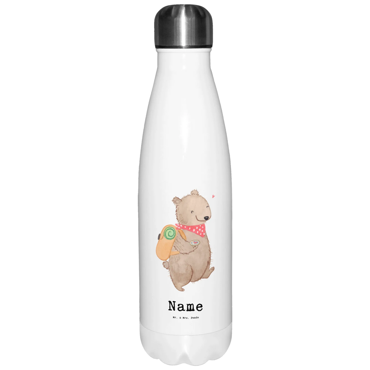 Personalisierte Thermosflasche Bär Wandern Sportflasche personalisiert, Trinkflasche personalisiert, Personalisierte Wasserflasche, Personalisierte Trinkflasche Edelstahl, Thermosflasche personalisiert, Personalisierte Edelstahlflasche, Thermoflasche Personalisiert, Wasserflasche personalisiert, Getränkeflasche Personalisiert, Trinkflasche personalisiert Edelstahl, Personalisierte Thermosflasche, Isolierflasche personalisiert, Personalisierte Trinkflasche, Personalisierte Sportflasche, Personalisierte Thermoskanne, Geschenk, Schenken, Sport, Sportart, Hobby, Danke, Dankeschön, Auszeichnung, Gewinn, Sportler, Wintertouren, Wandern, Natur Entdecken, Bergsteigen, Freizeitsport, Spazieren, Outdoor Sport